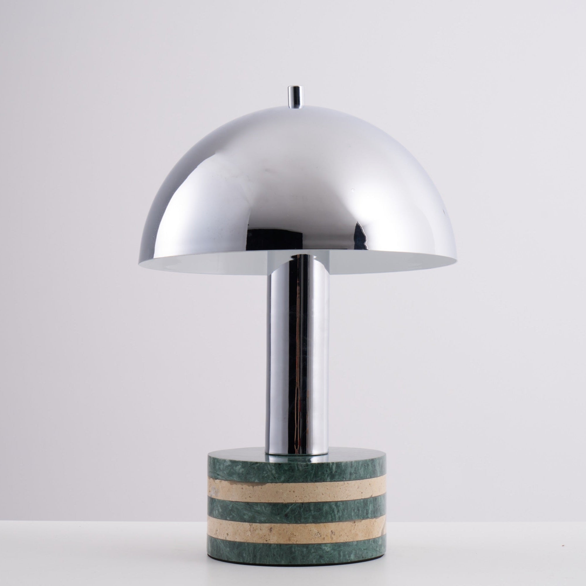 Strata Minimalist Marble Table Lamp-Neutral Decor