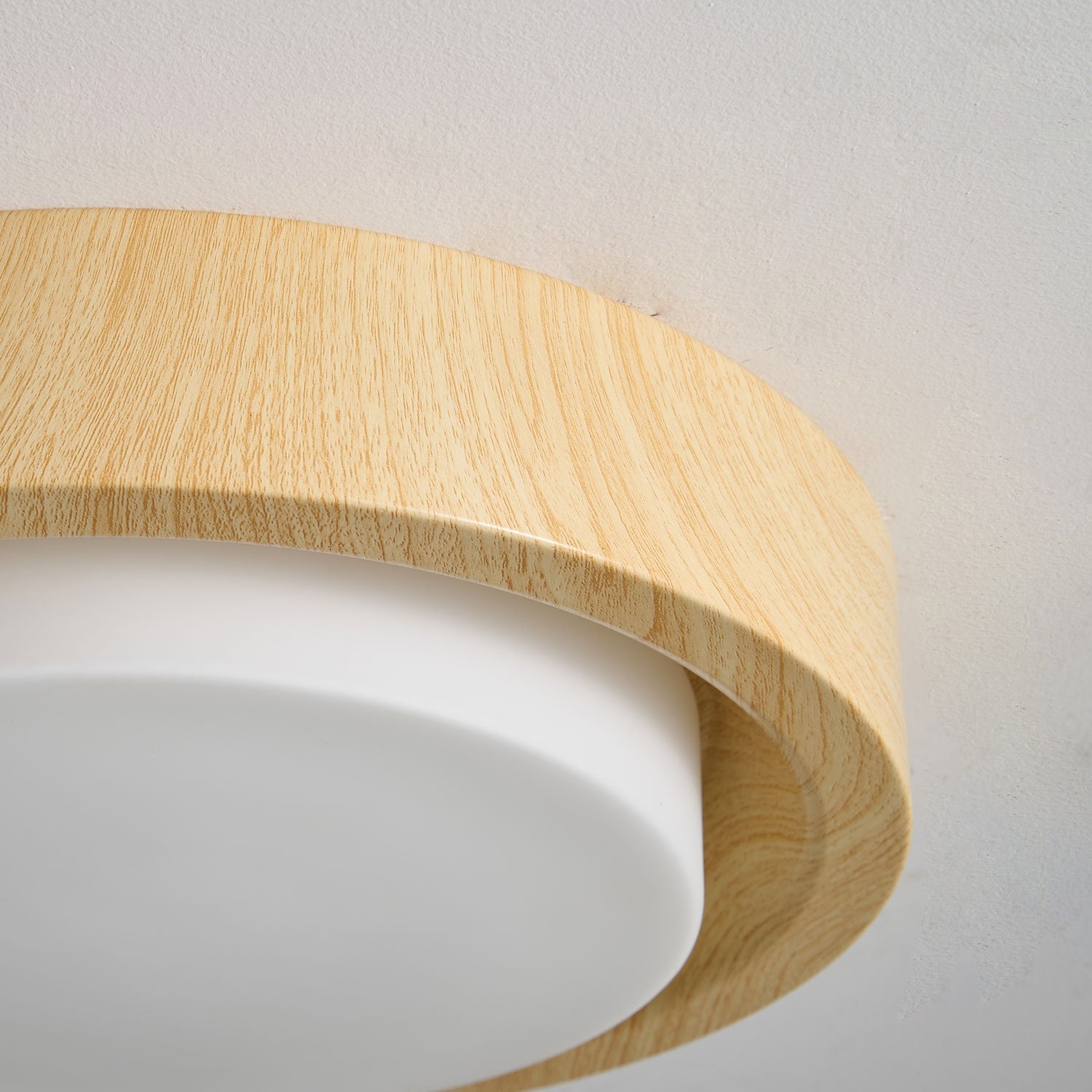 Daniel Minimalist Wood Ceiling Light-Neutral Decor