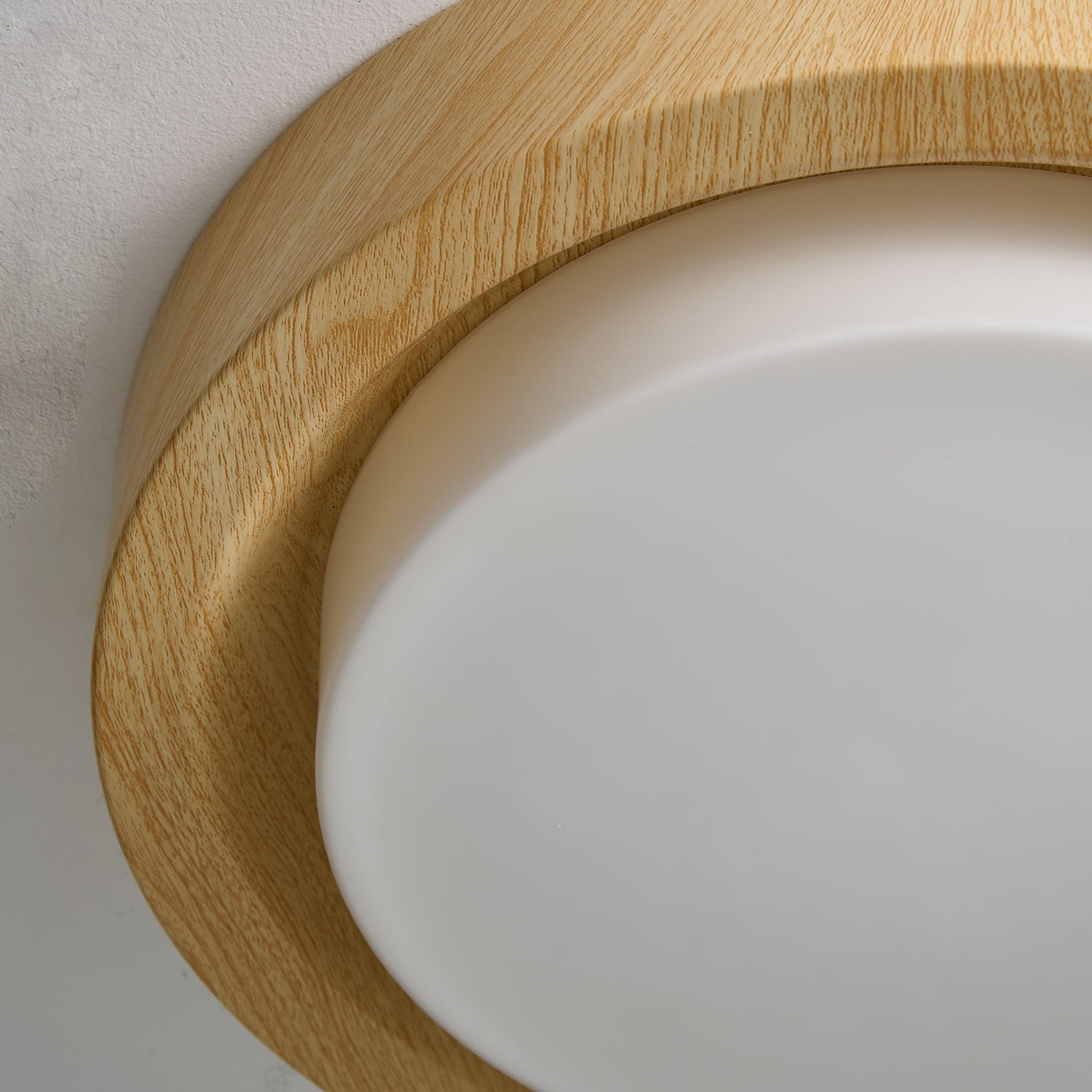 Daniel Minimalist Wood Ceiling Light-Neutral Decor
