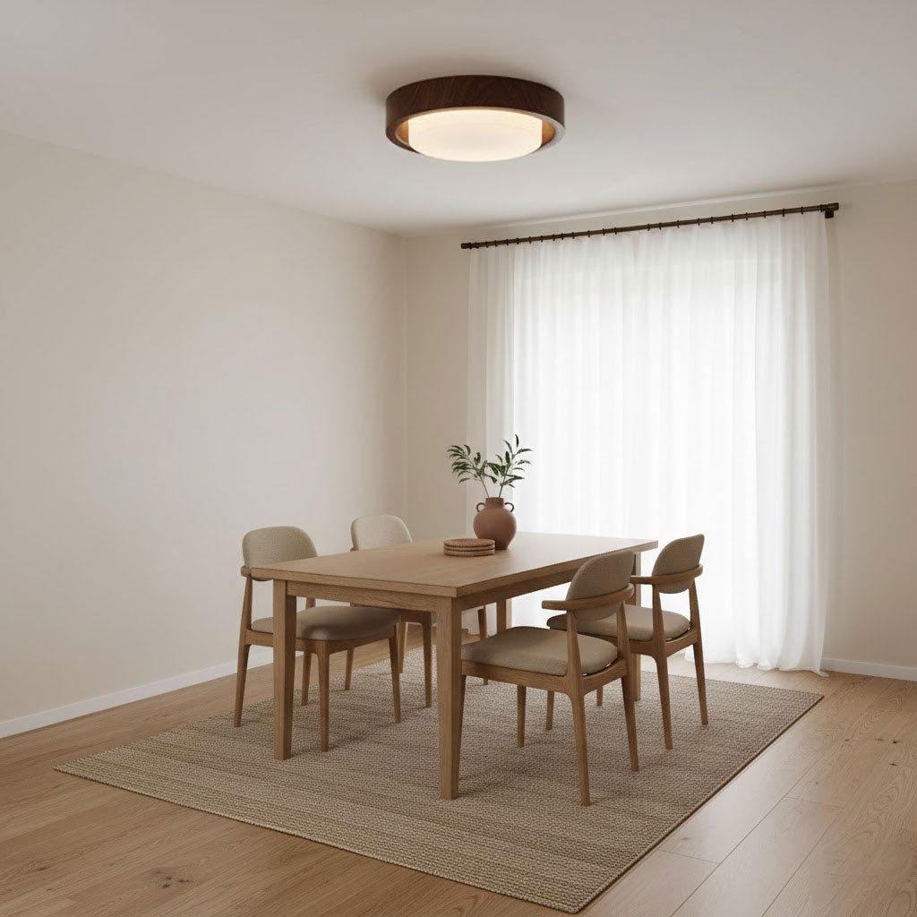 Lunor Ring Ceiling Light-Neutral Decor