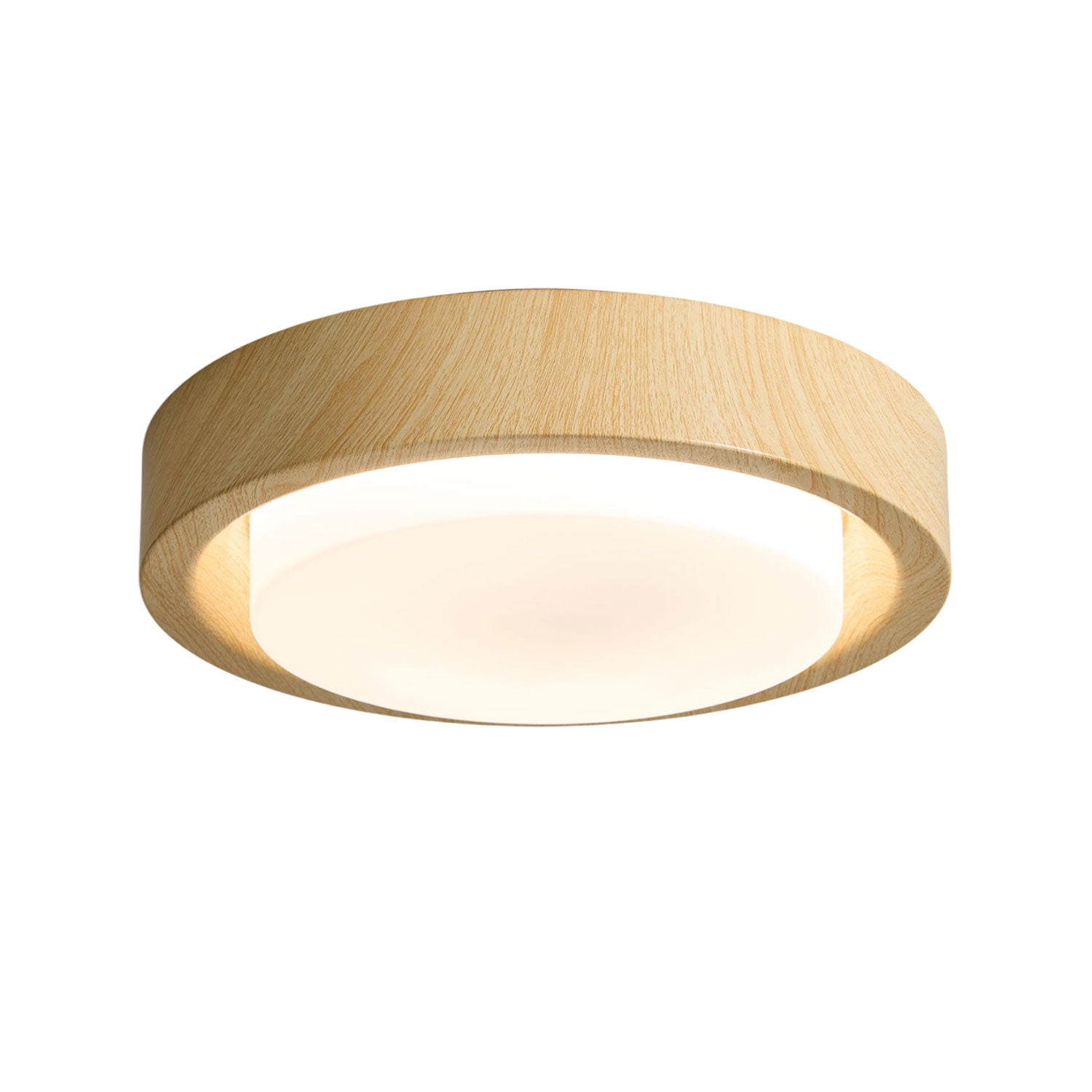 Daniel Minimalist Wood Ceiling Light-Neutral Decor