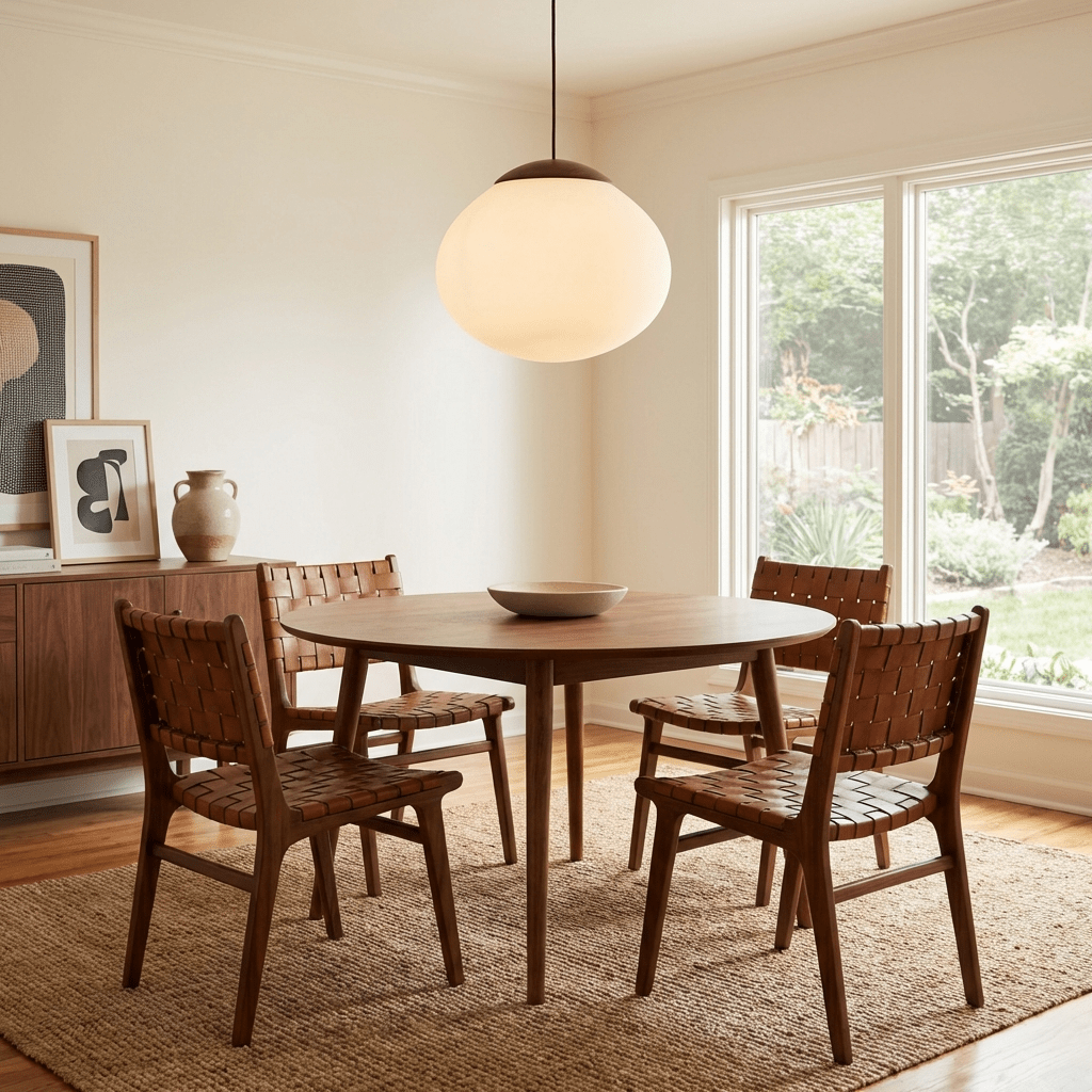 Lunora Dome Pendant Lamp-Neutral Decor