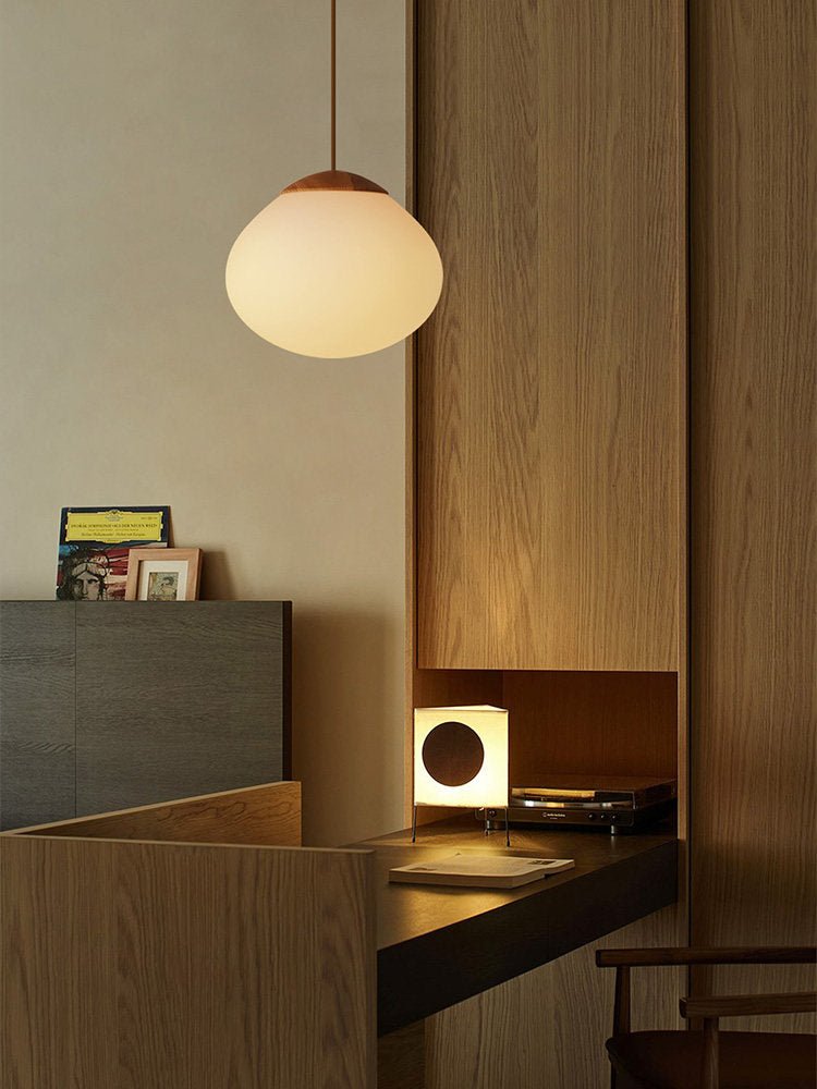 Lunora Dome Pendant Lamp-Neutral Decor