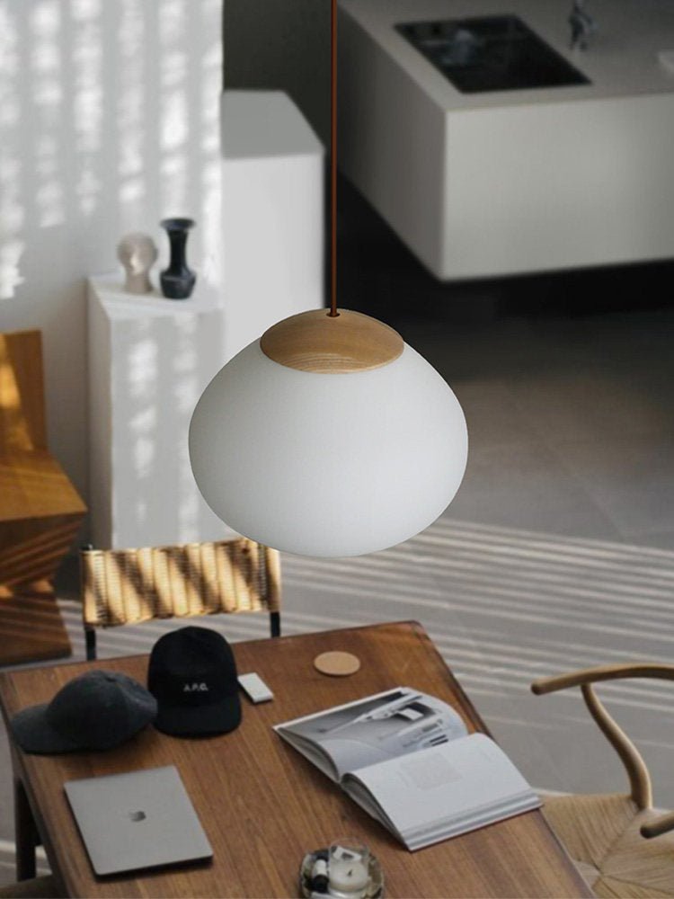 Lunora Dome Pendant Lamp-Neutral Decor