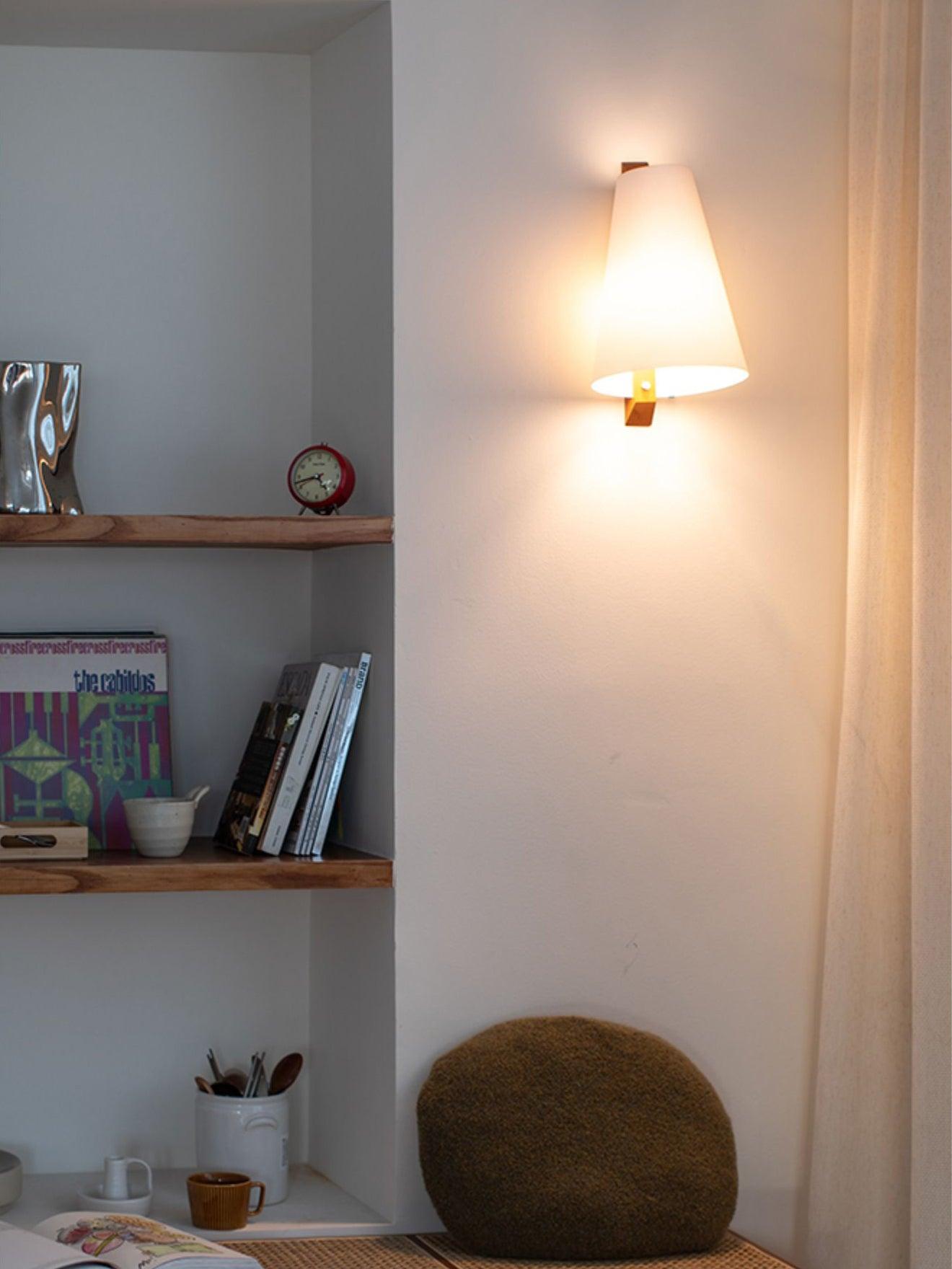 Miriam Modern Minimalist Plastic Wall Lamp-Neutral Decor