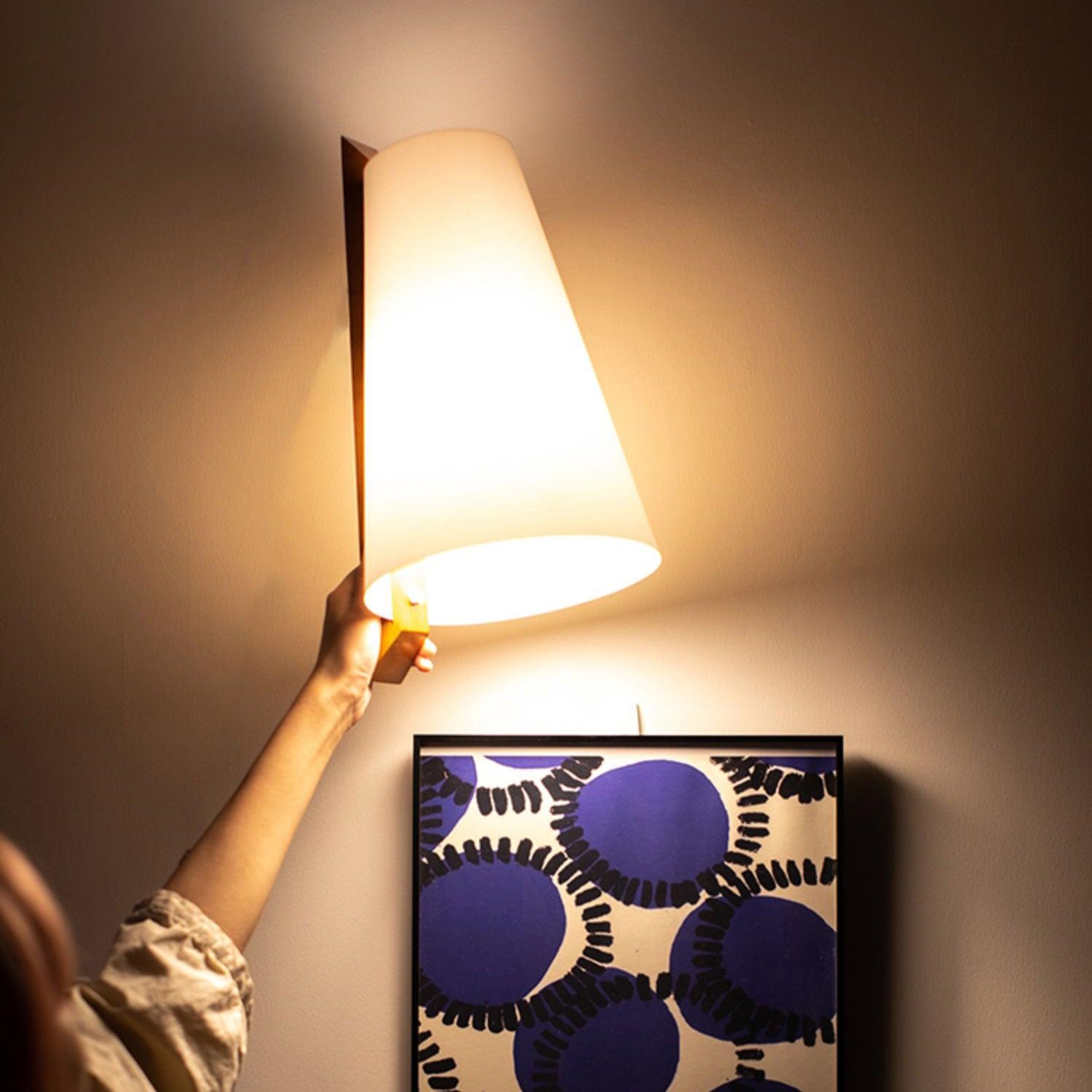 Miriam Modern Minimalist Plastic Wall Lamp-Neutral Decor