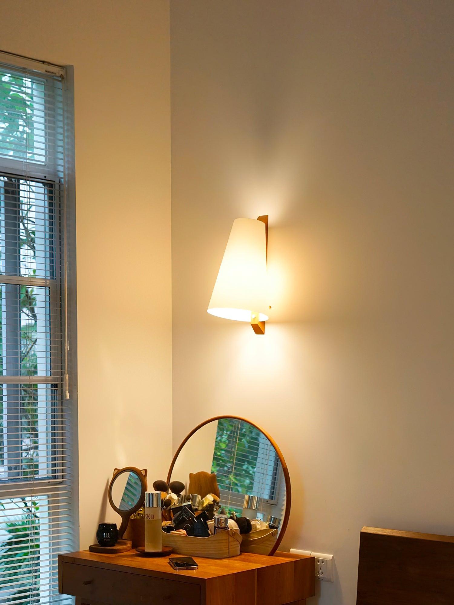 Miriam Modern Minimalist Plastic Wall Lamp-Neutral Decor