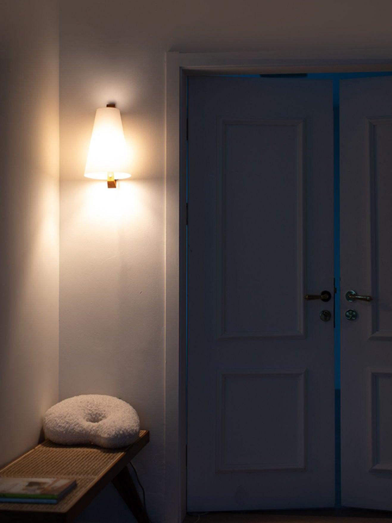 Miriam Modern Minimalist Plastic Wall Lamp-Neutral Decor