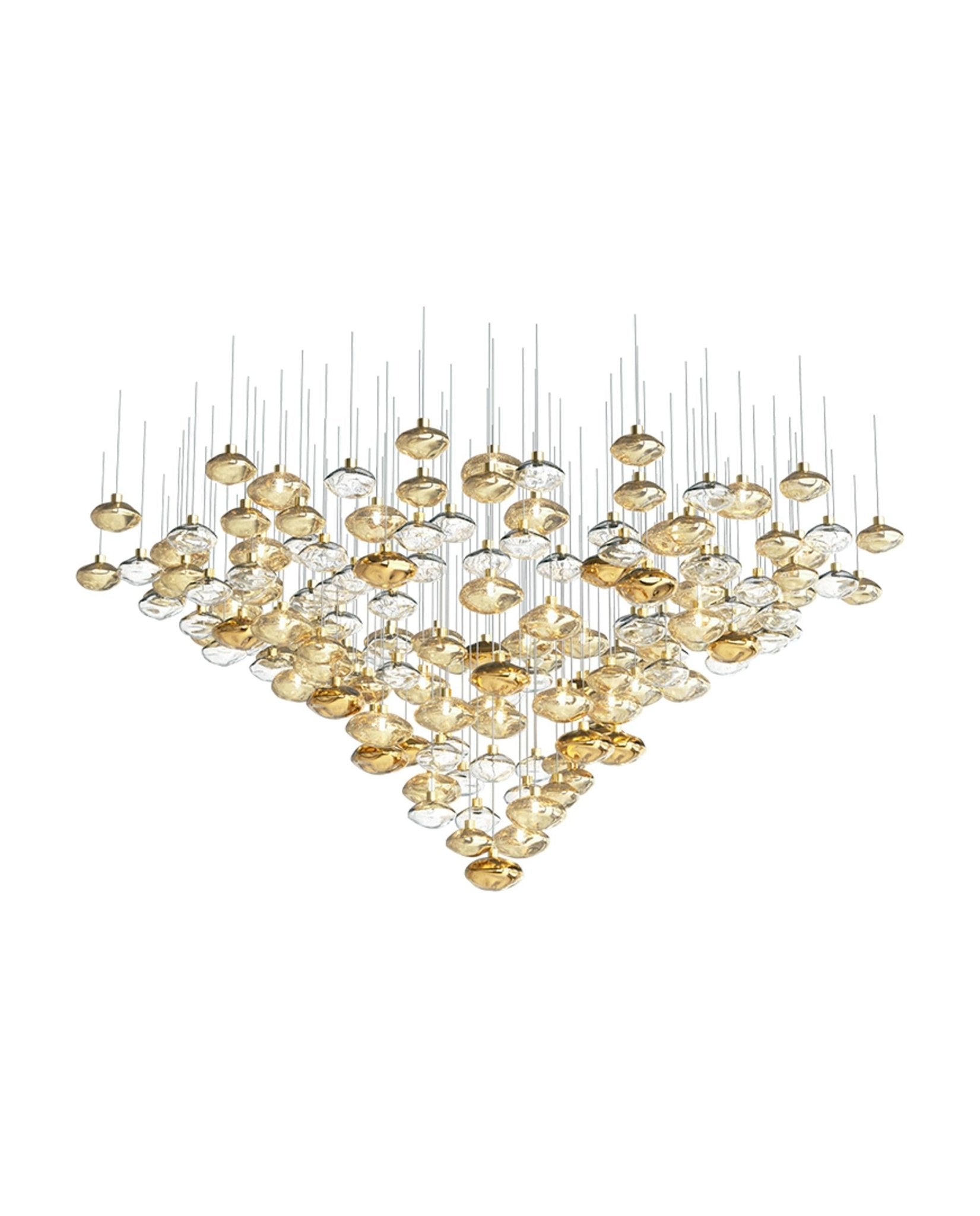 Elmarel Flowing Crystal Dining Chandelier-Neutral Decor