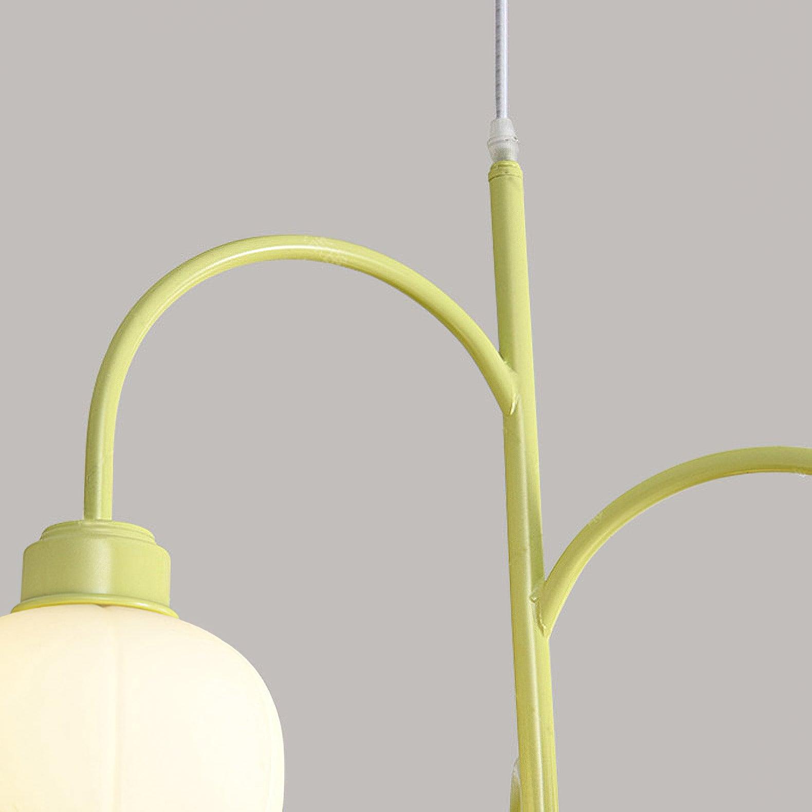 Pane Chandelier Flower Petal Modern-Neutral Decor