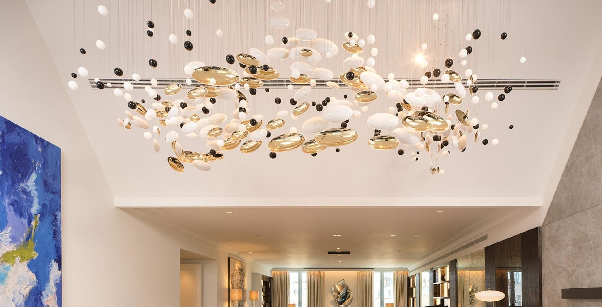 Nylorisra Art Pendant Light-Neutral Decor