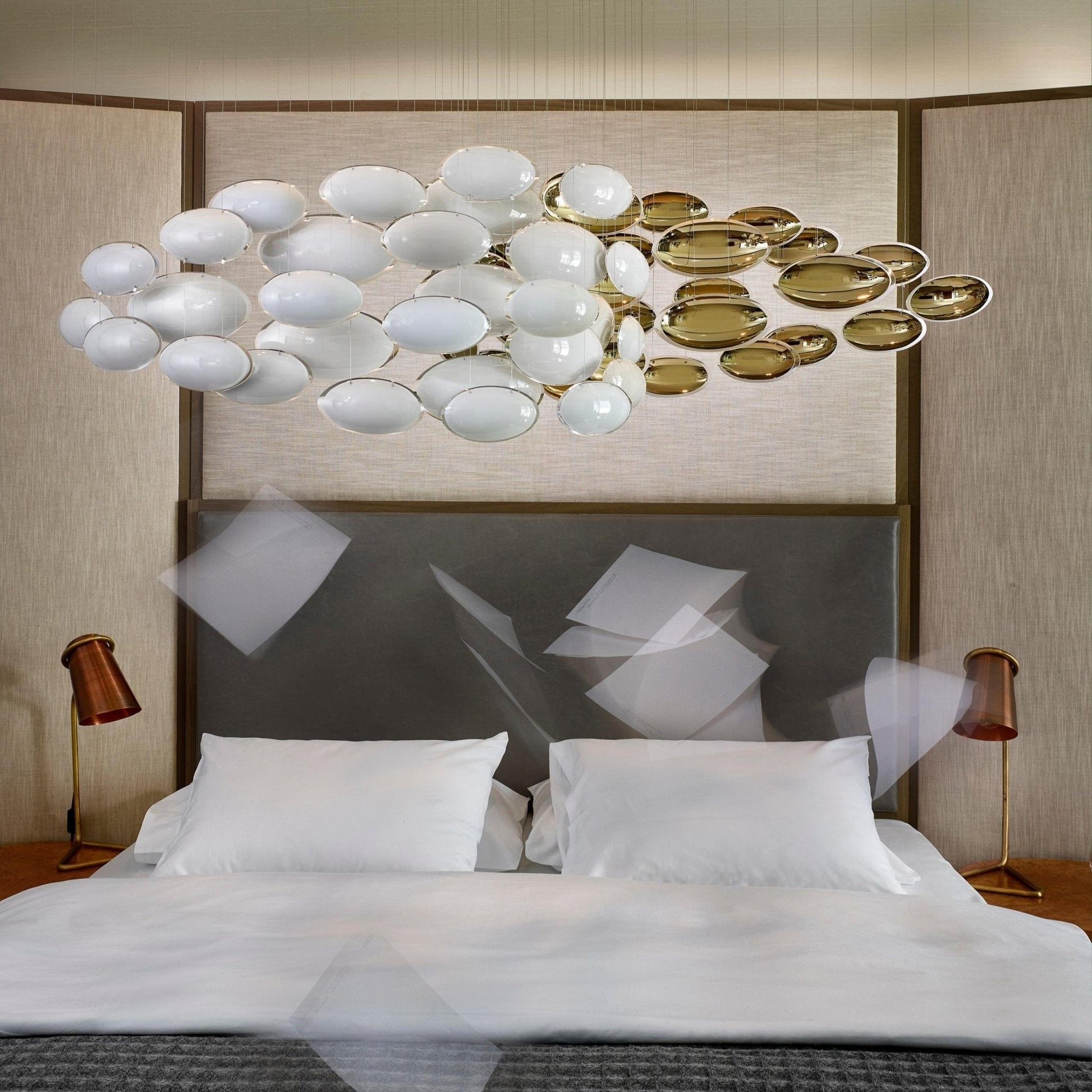 Nylorisra Art Pendant Light-Neutral Decor