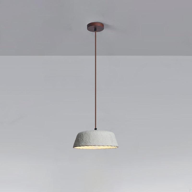 Stone Contemporary Wood Pendant Lamp-Neutral Decor