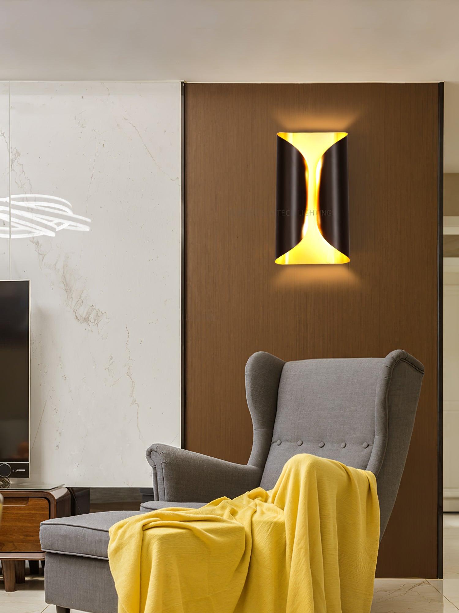 Noirra Elegant Aluminum Wall Light-Neutral Decor