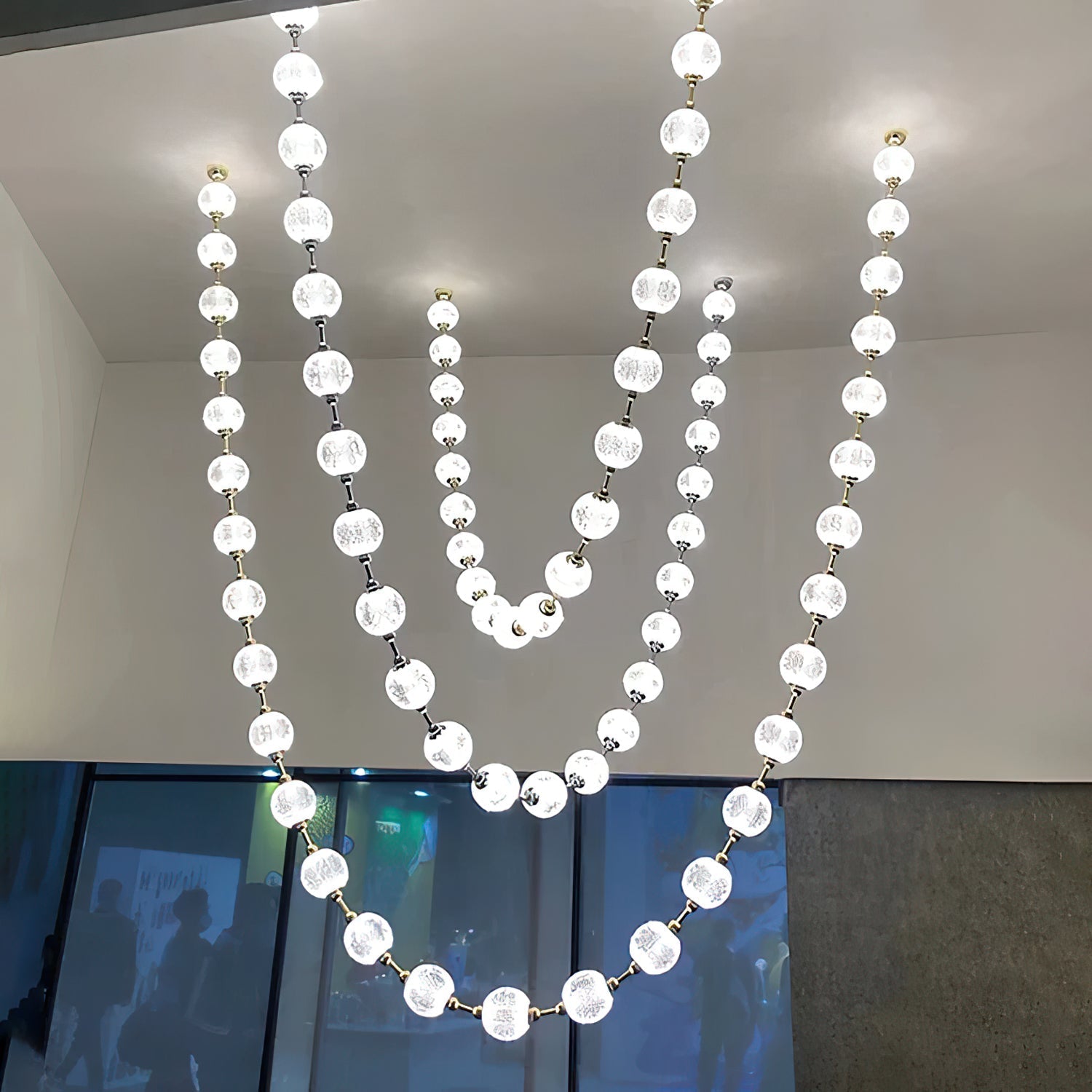 Wistyn Necklace Chandelier-Neutral Decor