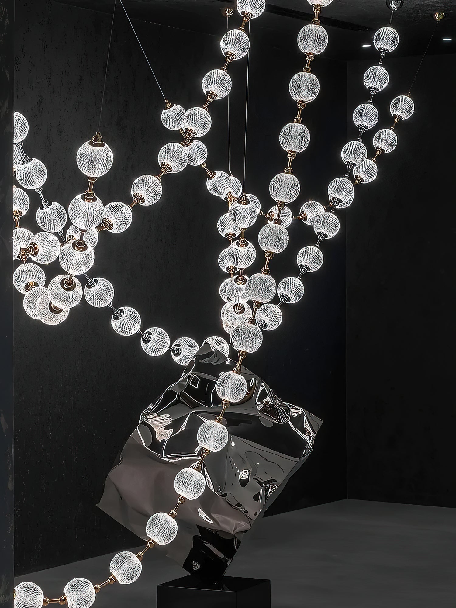 Wistyn Necklace Chandelier-Neutral Decor