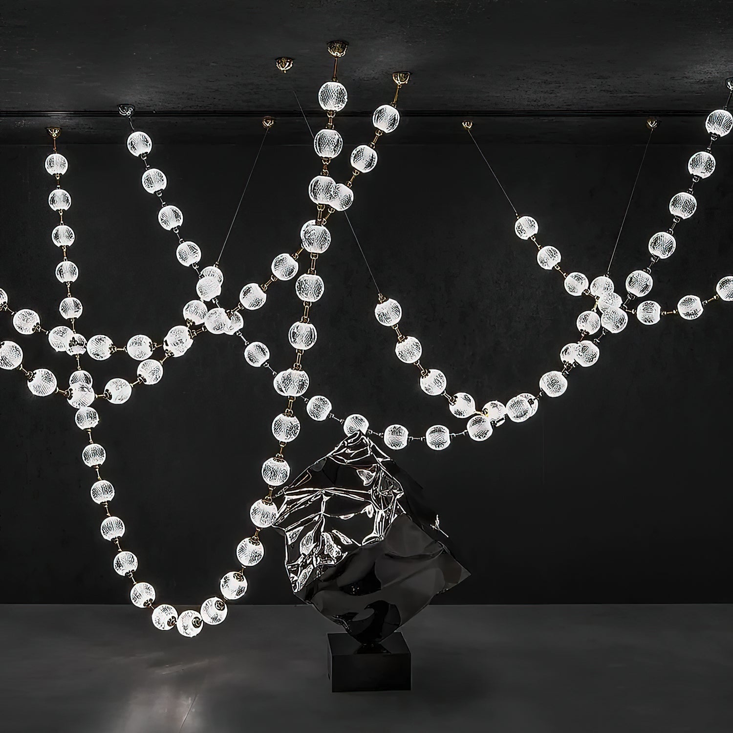Wistyn Necklace Chandelier-Neutral Decor