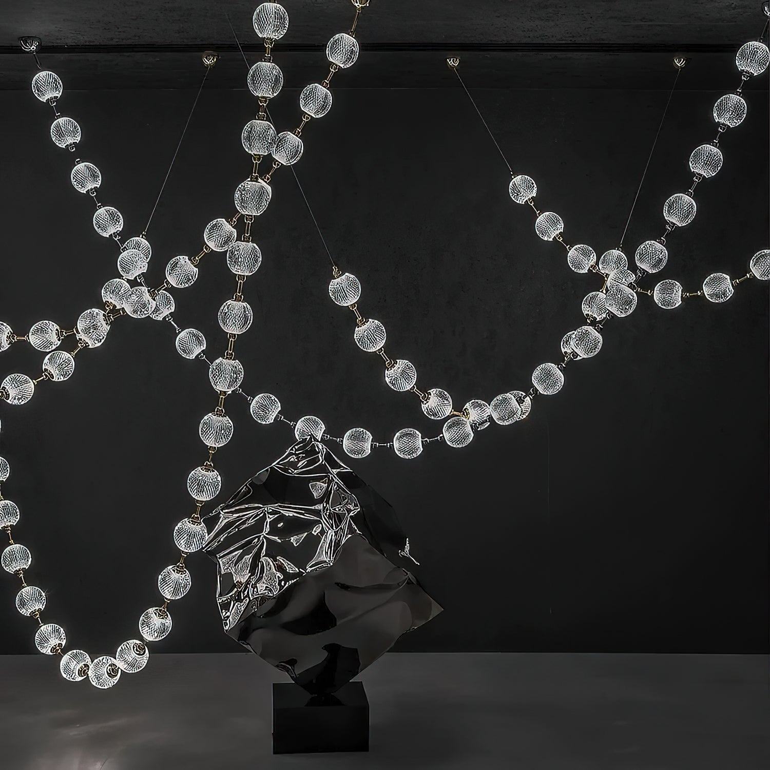 Wistyn Necklace Chandelier-Neutral Decor