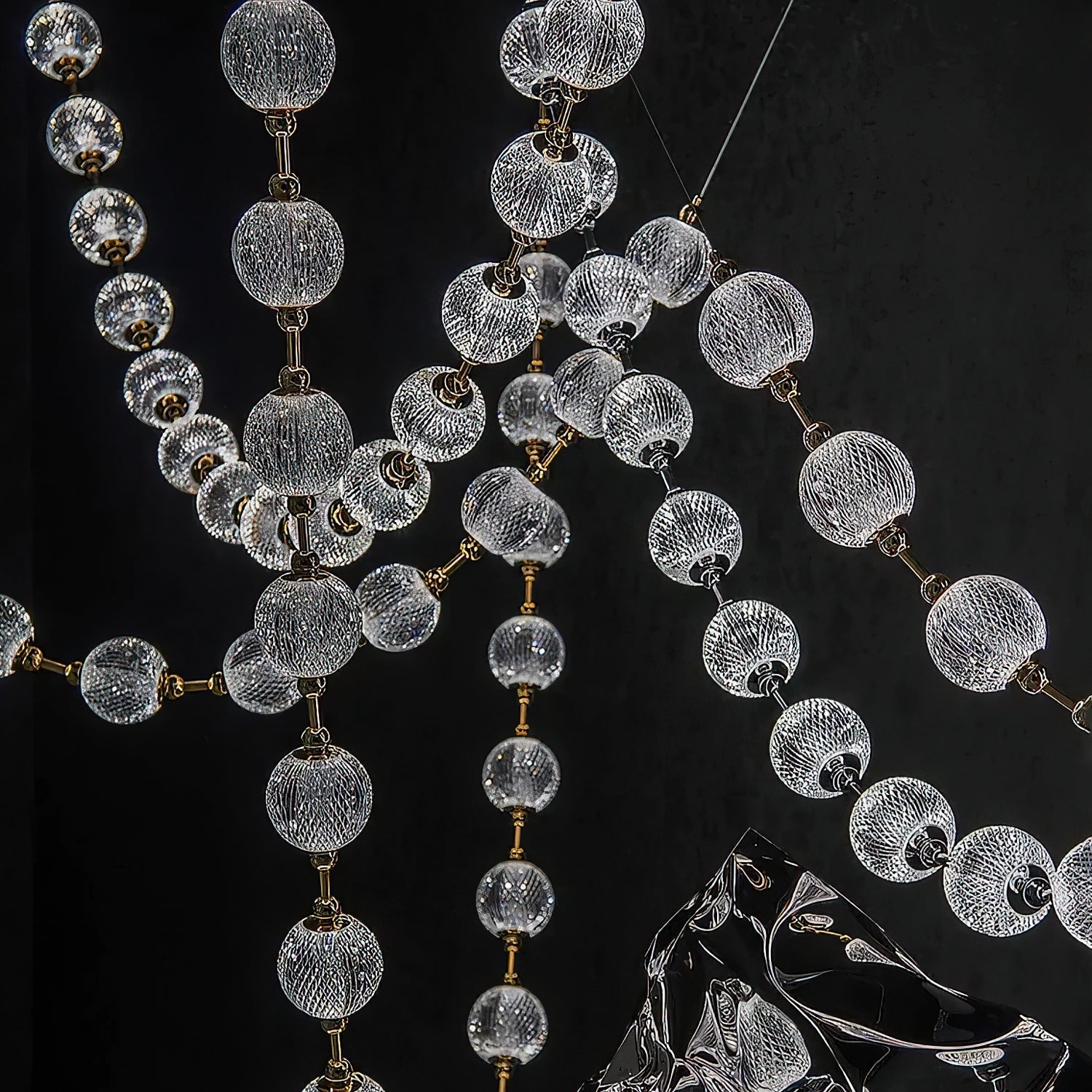 Wistyn Necklace Chandelier-Neutral Decor
