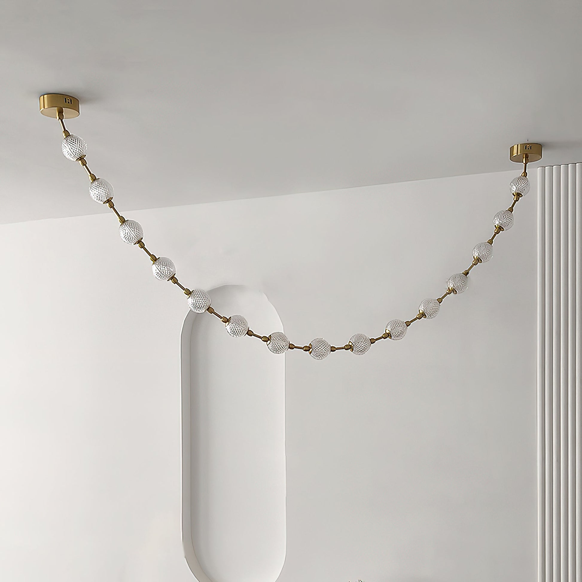 Wistyn Necklace Chandelier-Neutral Decor