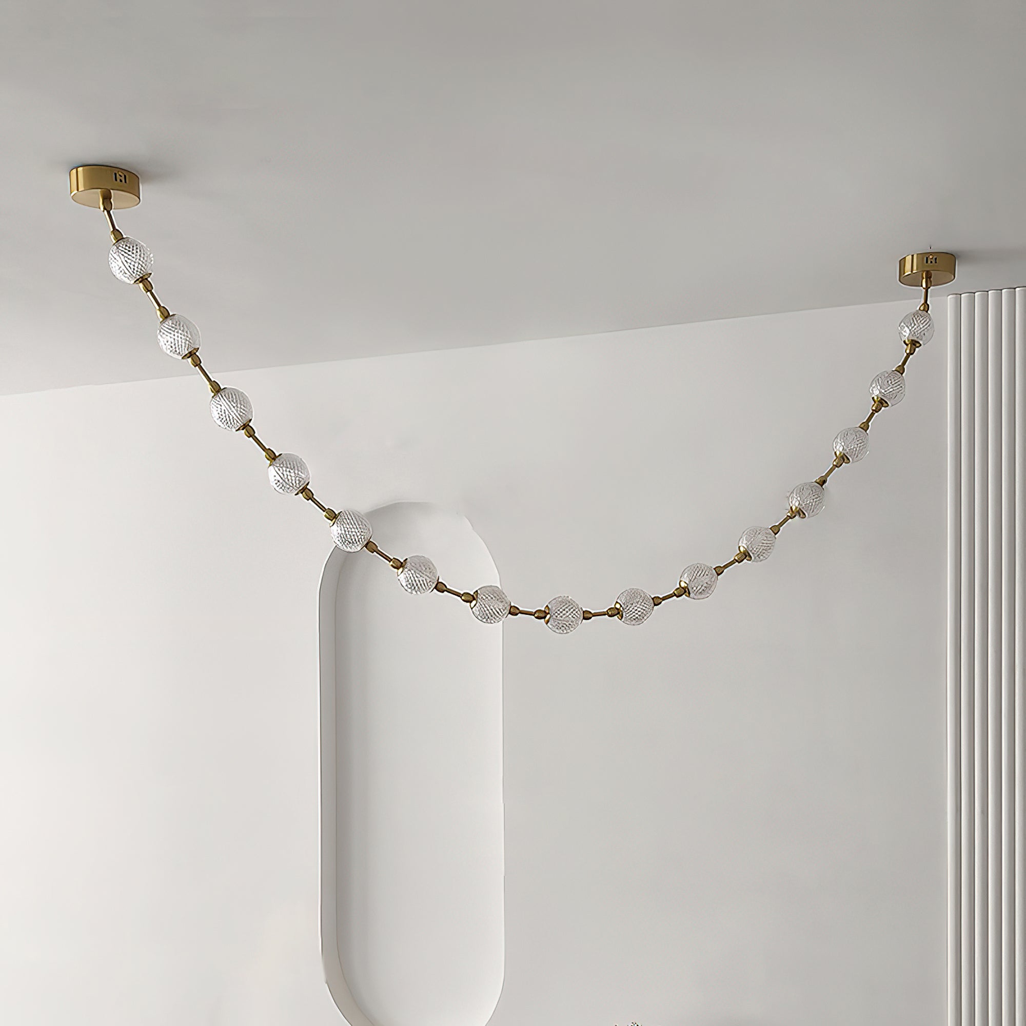 Wistyn Necklace Chandelier-Neutral Decor