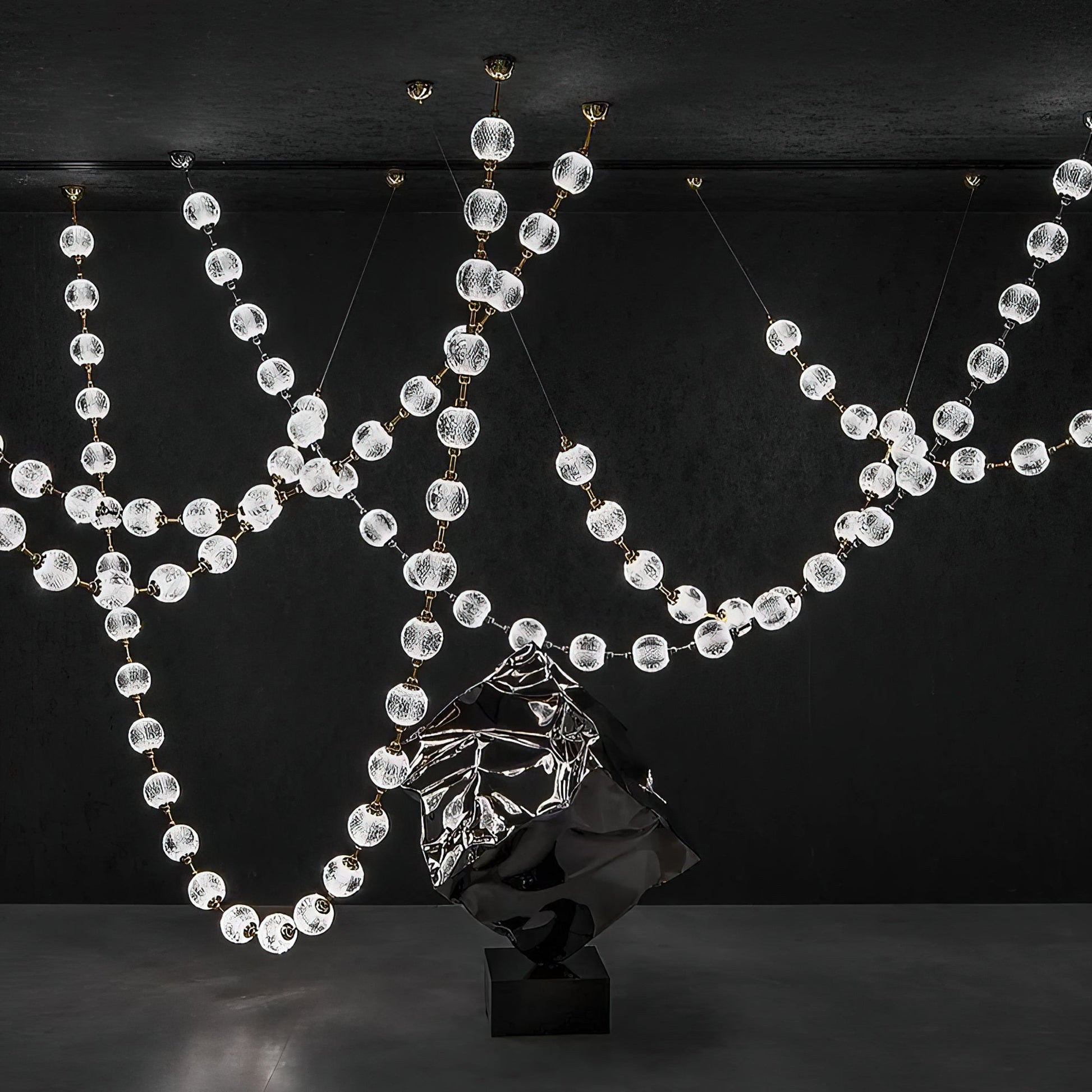 Wistyn Necklace Chandelier-Neutral Decor