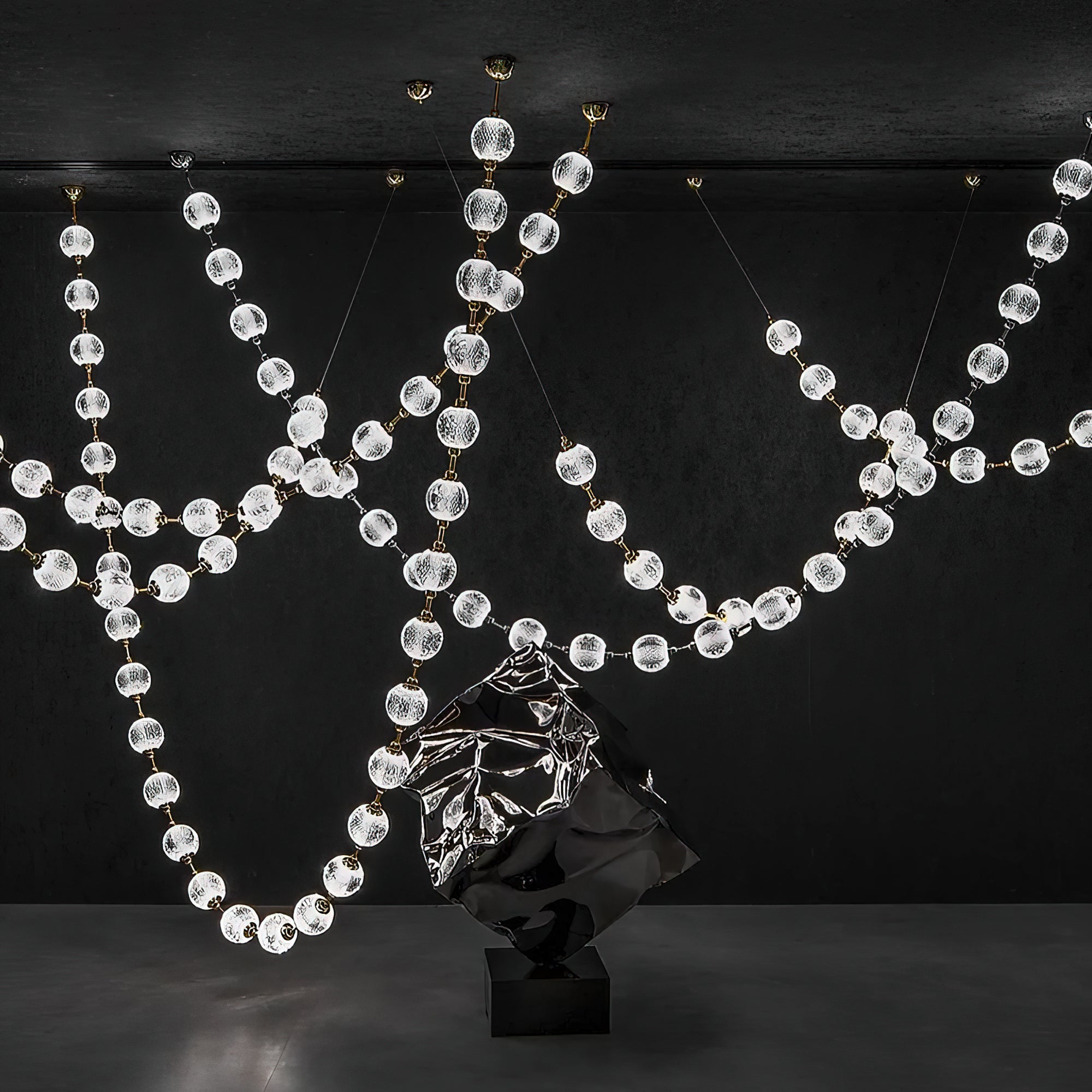 Wistyn Necklace Chandelier-Neutral Decor