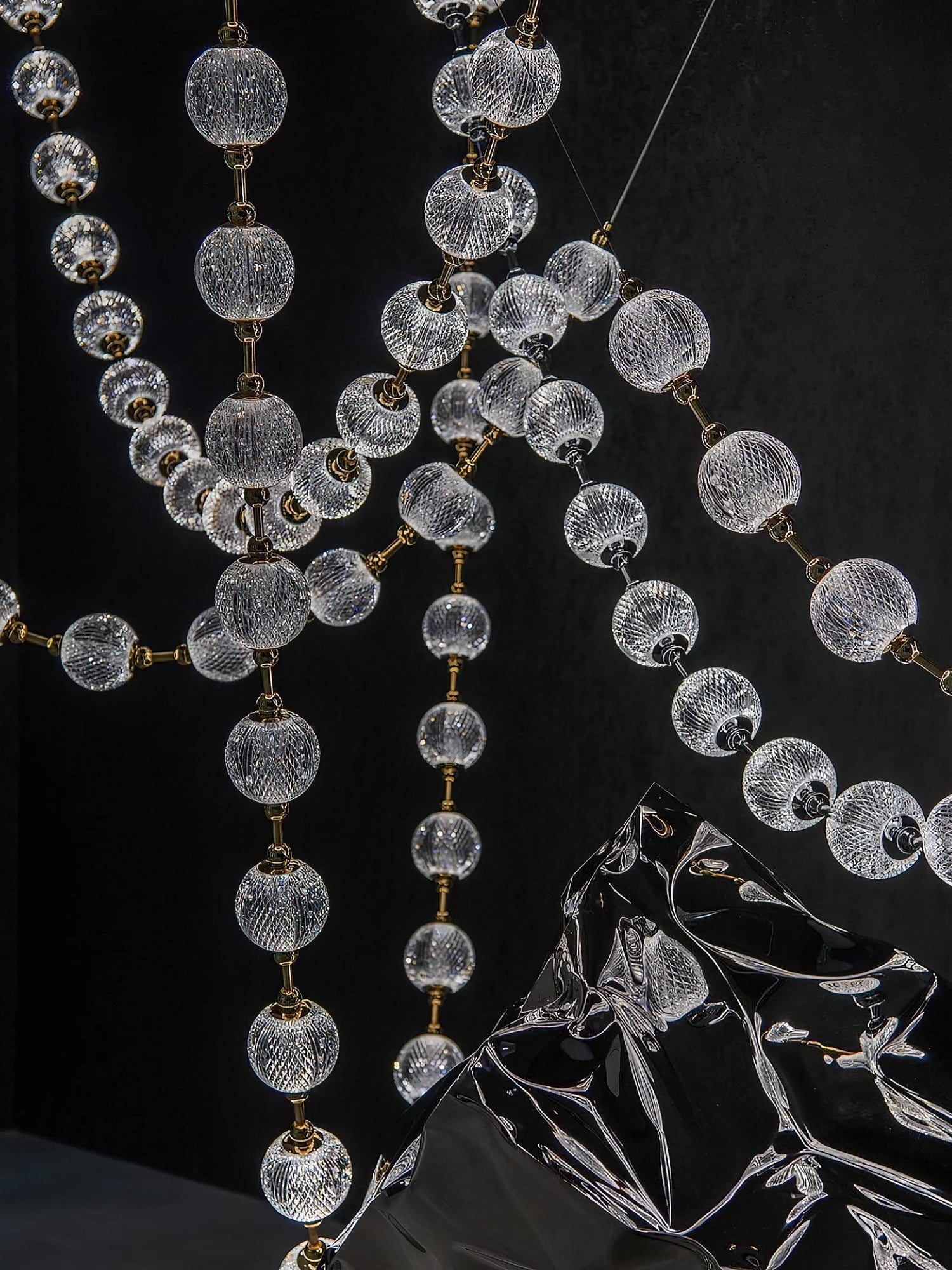 Wistyn Necklace Chandelier-Neutral Decor