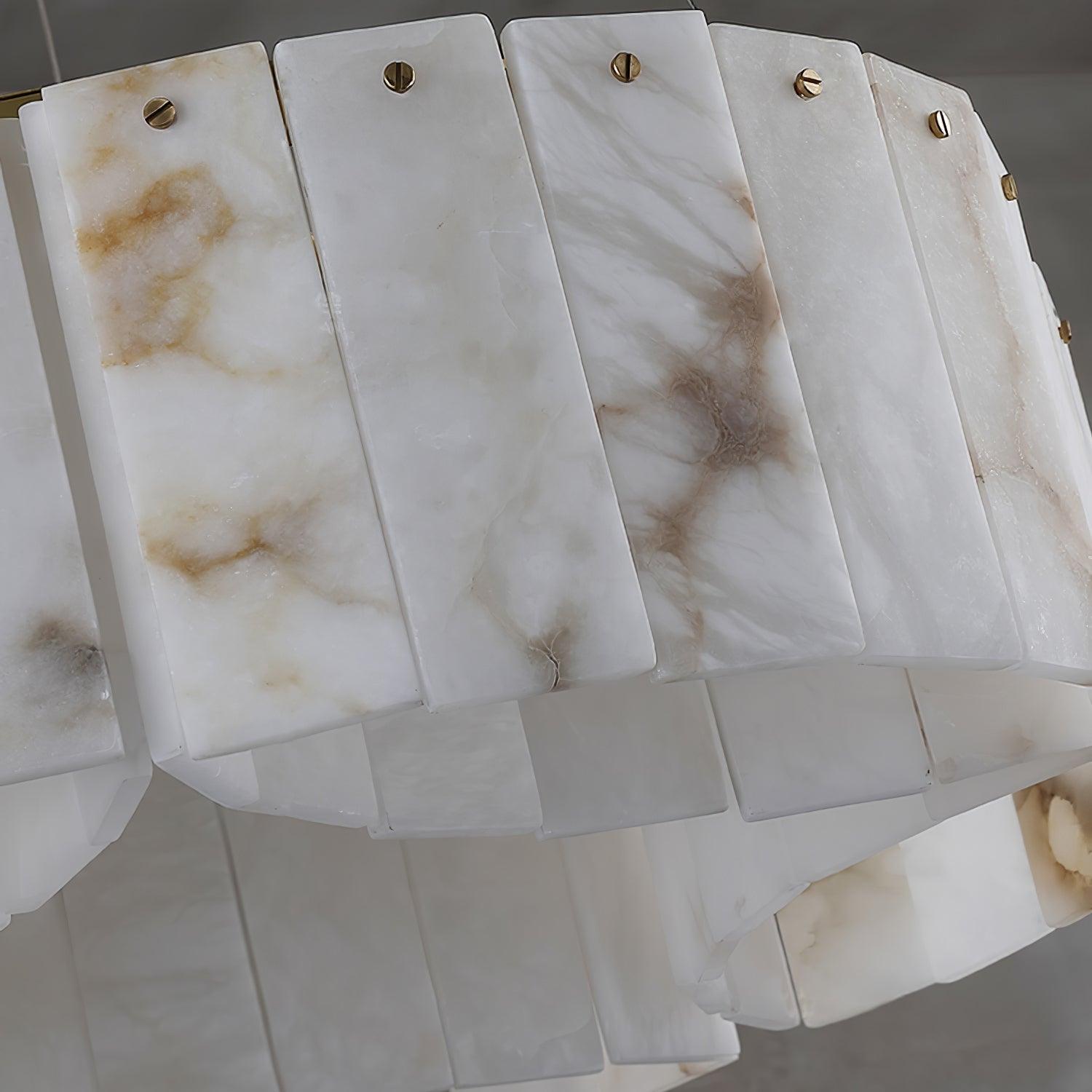 Selene Alabaster Ceiling Light-Neutral Decor