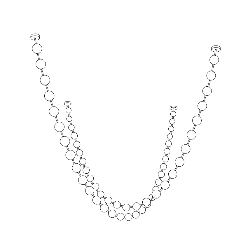 Wistyn Necklace Chandelier-Neutral Decor