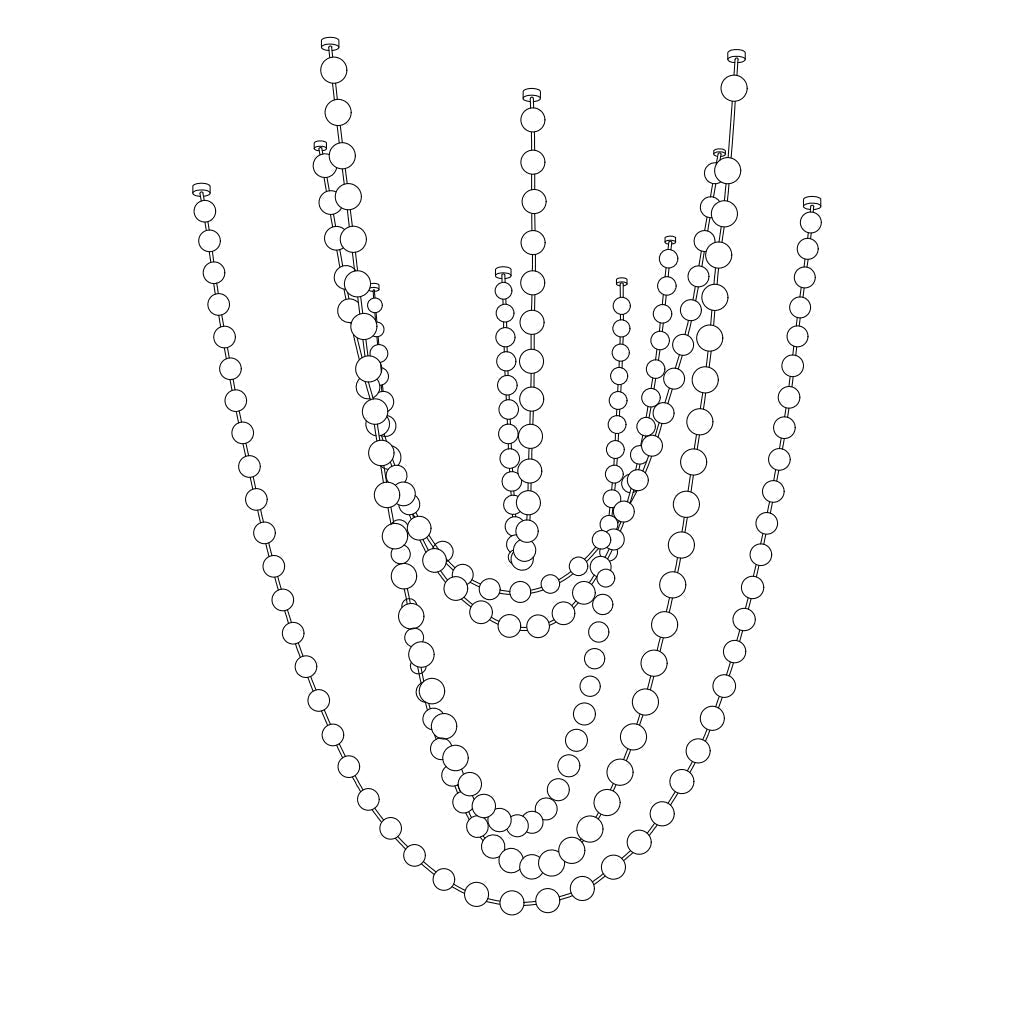 Wistyn Necklace Chandelier-Neutral Decor