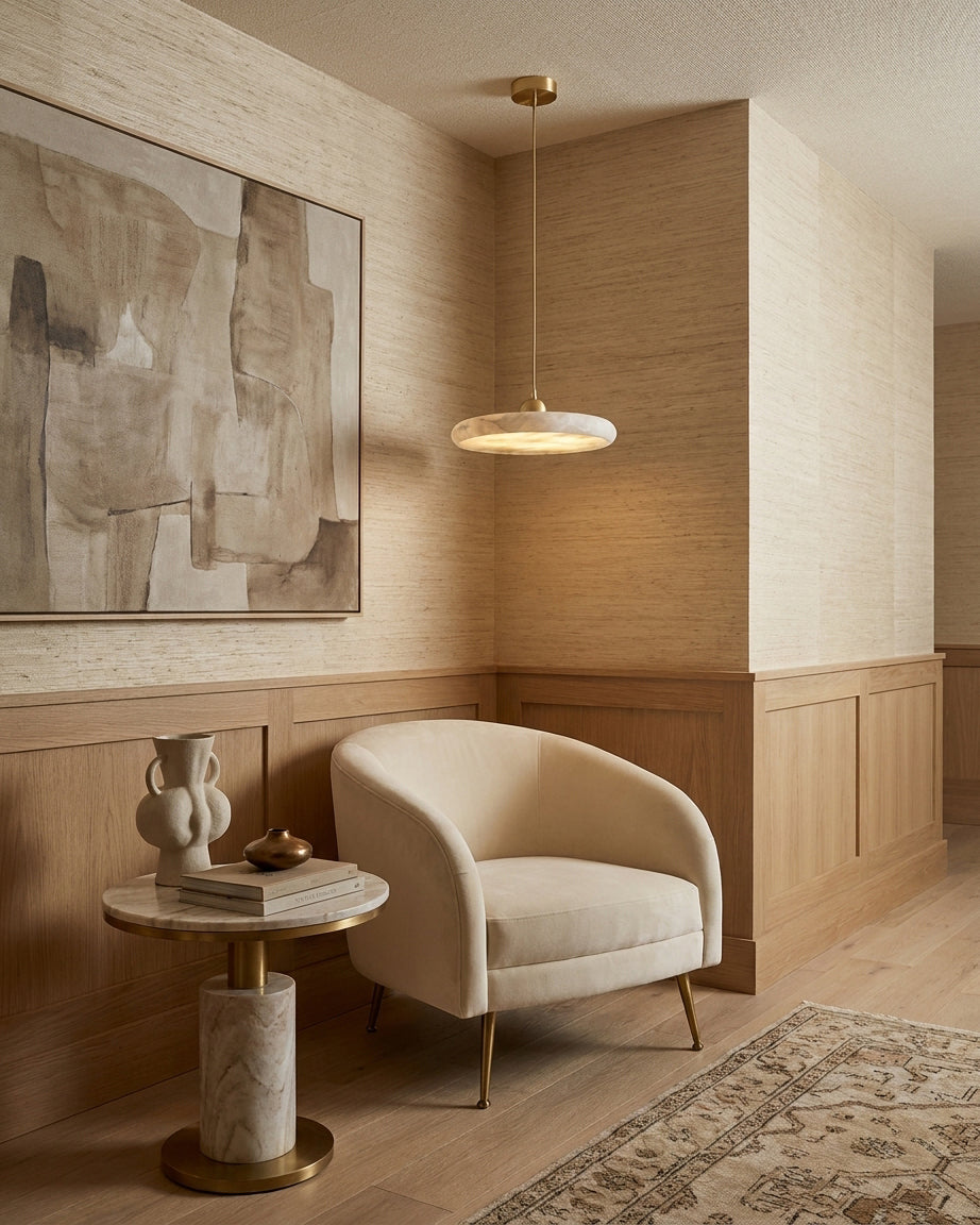 Aura Alabaster Pendant Lamp