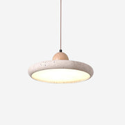 Lydia  Travertine. Pendant Light