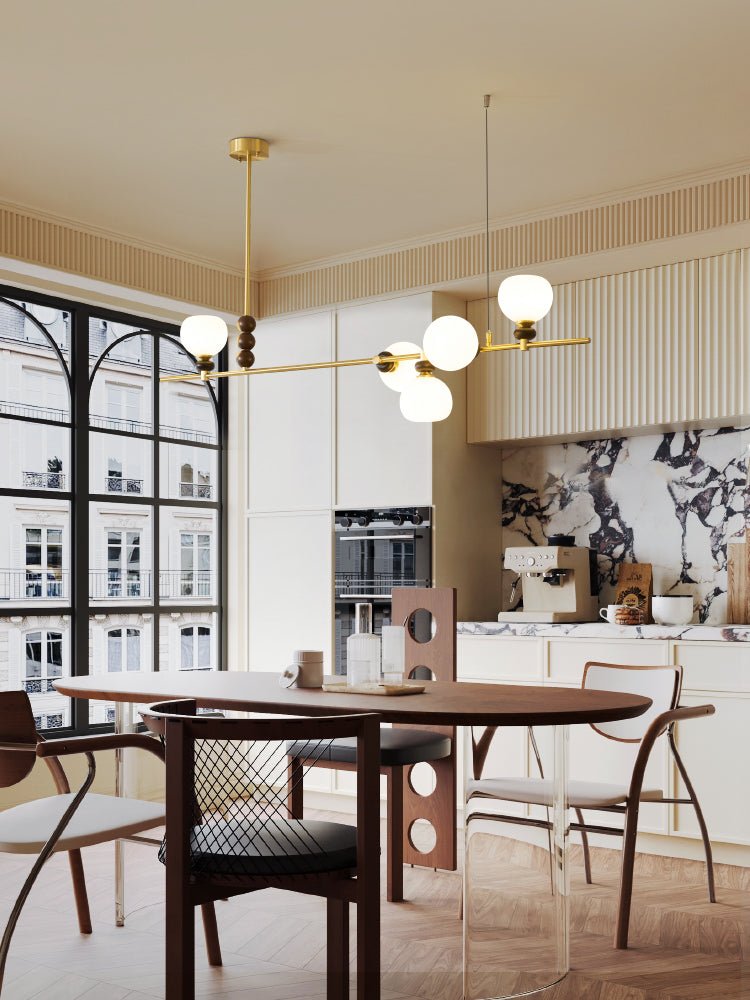 Eclion Wood Vintage Pendant Light-Neutral Decor