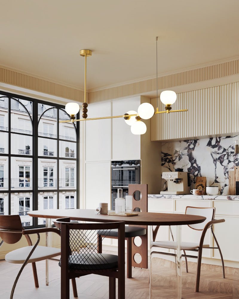 Eclion Wood Vintage Pendant Light-Neutral Decor
