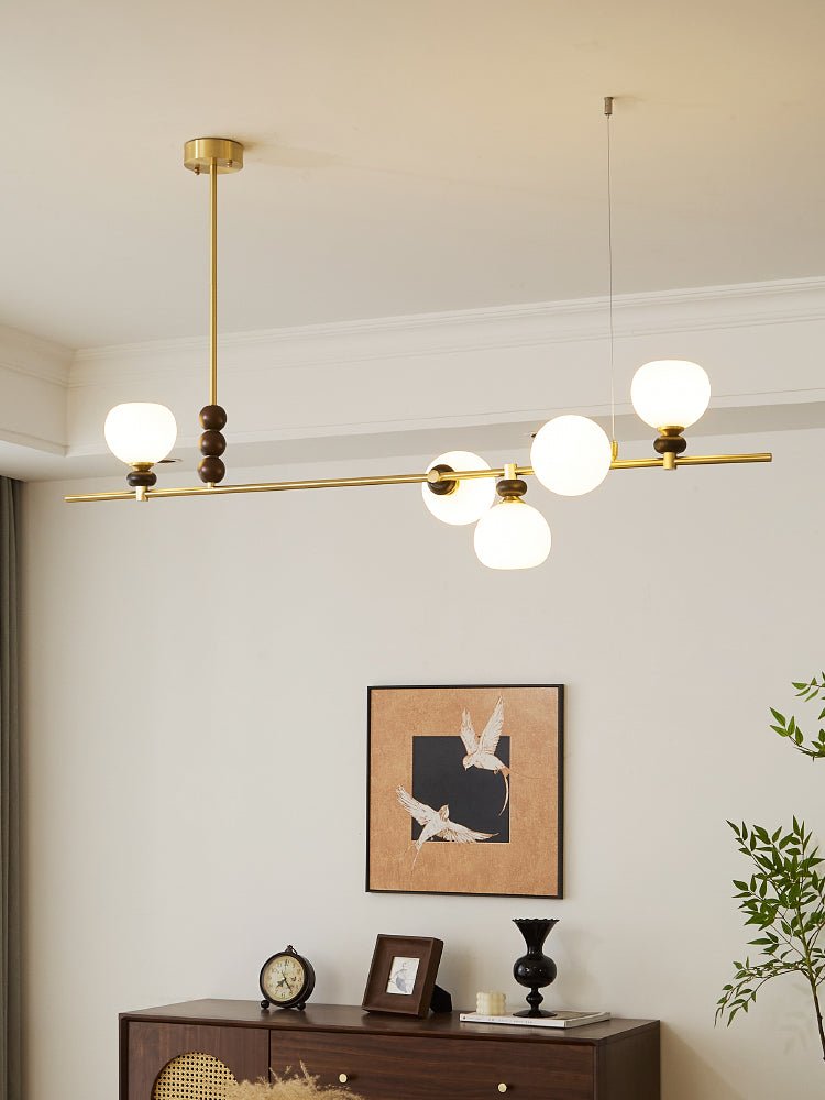 Eclion Wood Vintage Pendant Light-Neutral Decor