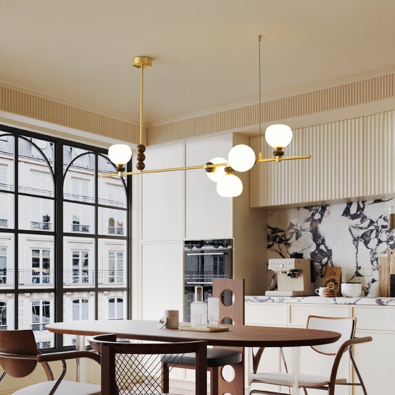 Eclion Wood Vintage Pendant Light-Neutral Decor