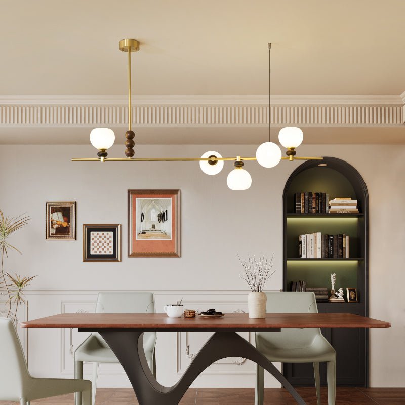 Eclion Wood Vintage Pendant Light-Neutral Decor
