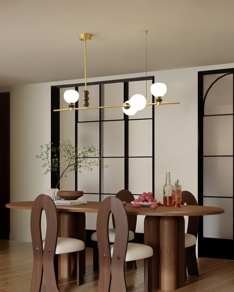 Eclion Wood Vintage Pendant Light-Neutral Decor