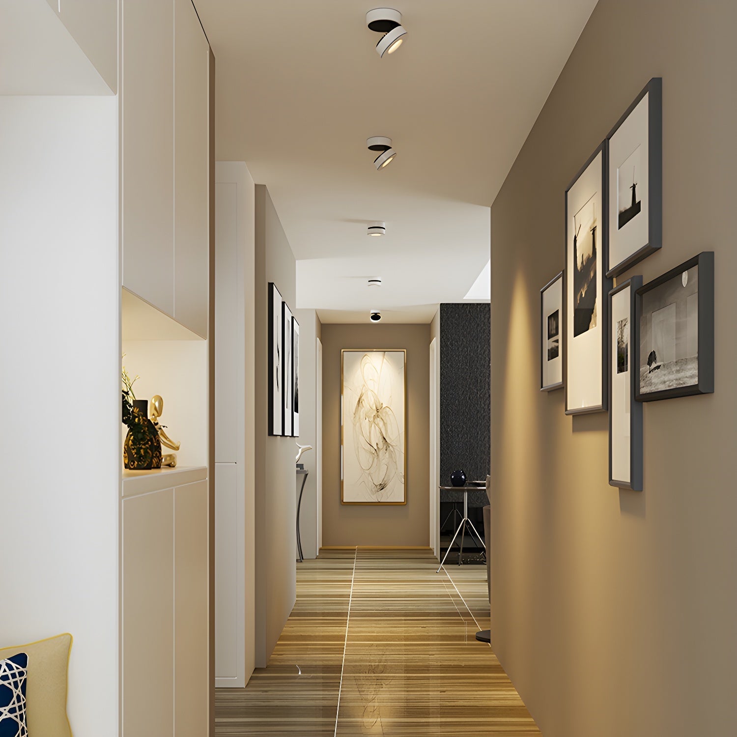 Covena Modern Minimalist Adjustable Surface Downlight Ceiling lamp-Neutral Decor
