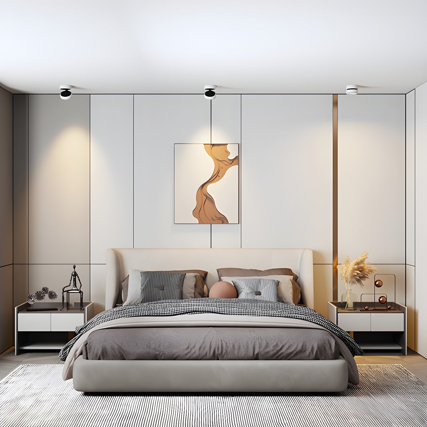 Covena Modern Minimalist Adjustable Surface Downlight Ceiling lamp-Neutral Decor