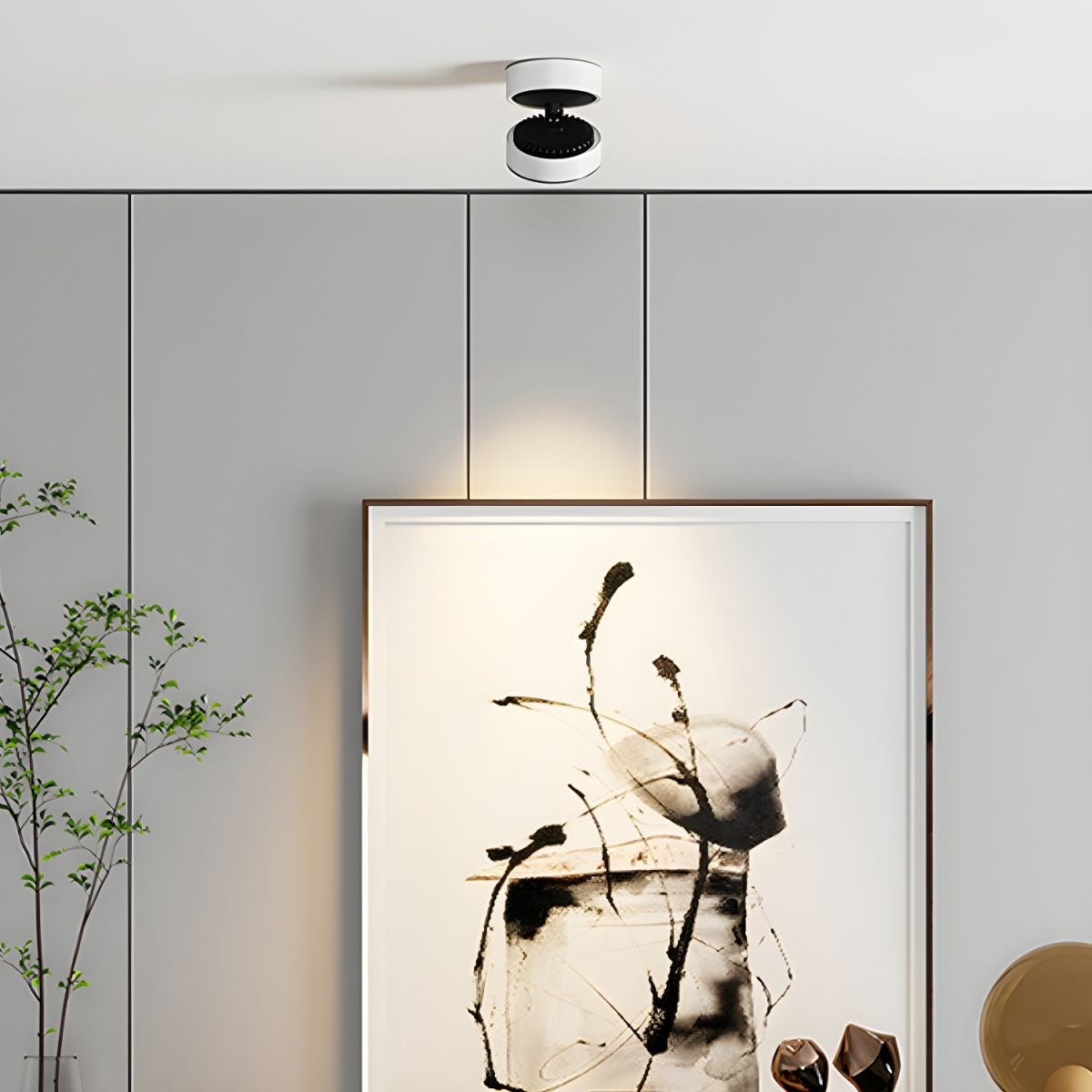 Covena Modern Minimalist Adjustable Surface Downlight Ceiling lamp-Neutral Decor