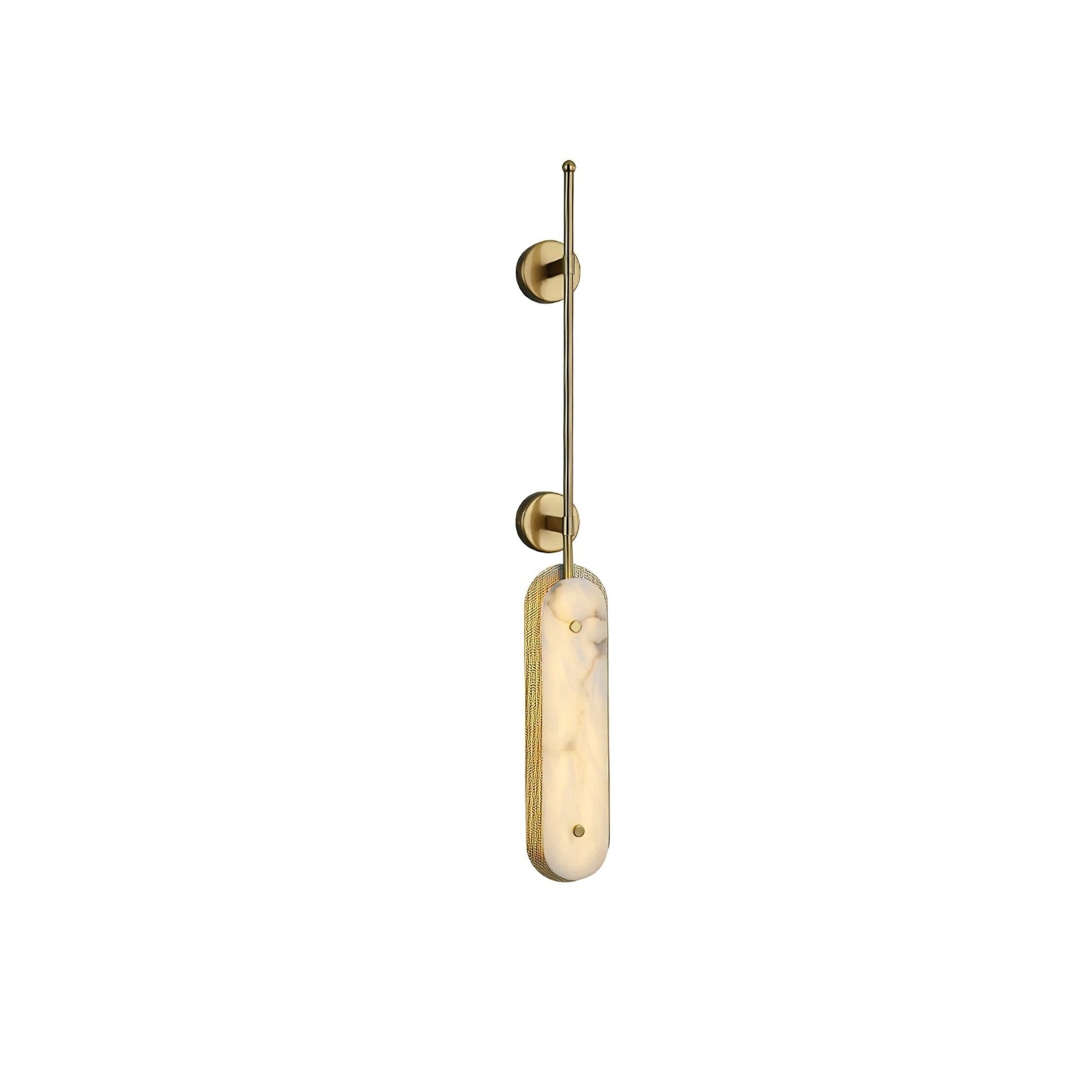Ilaeir Vertical Alabaster Pendant Light-Neutral Decor