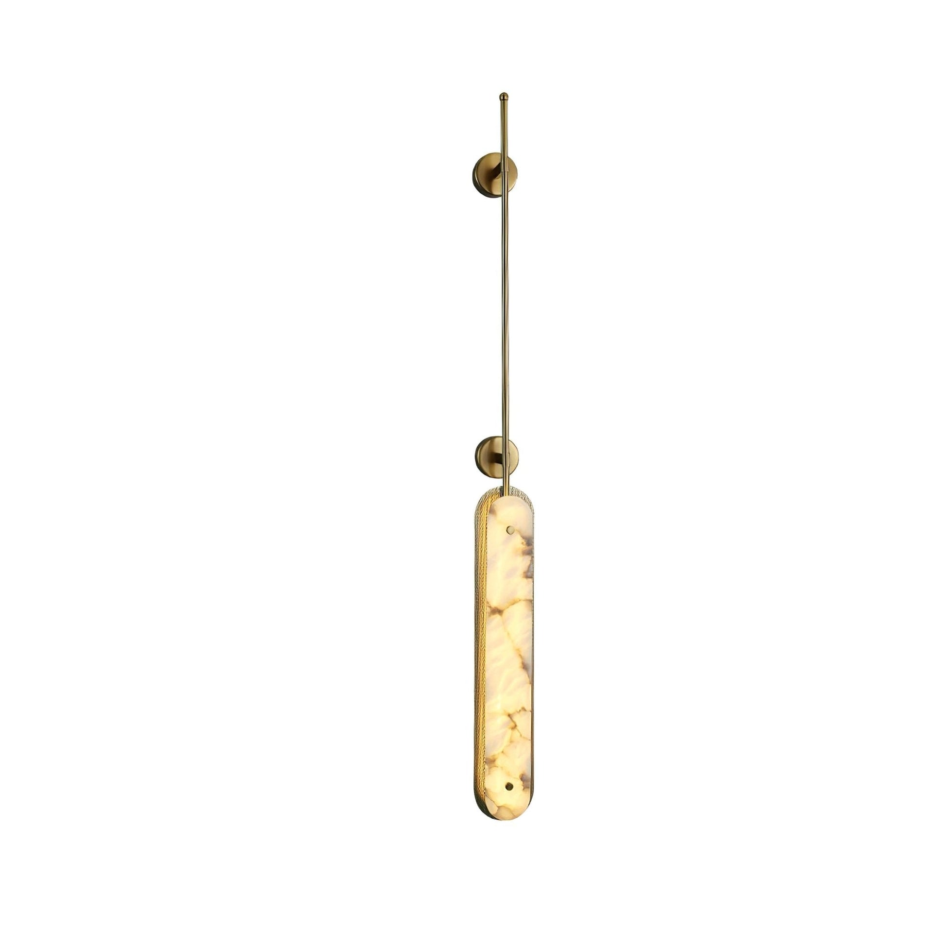 Ilaeir Vertical Alabaster Pendant Light-Neutral Decor