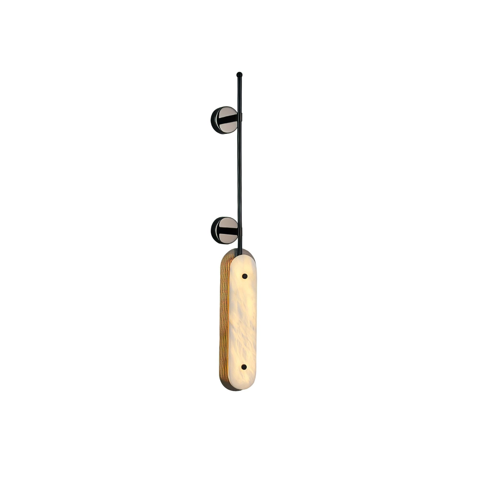 Ilaeir Vertical Alabaster Pendant Light-Neutral Decor