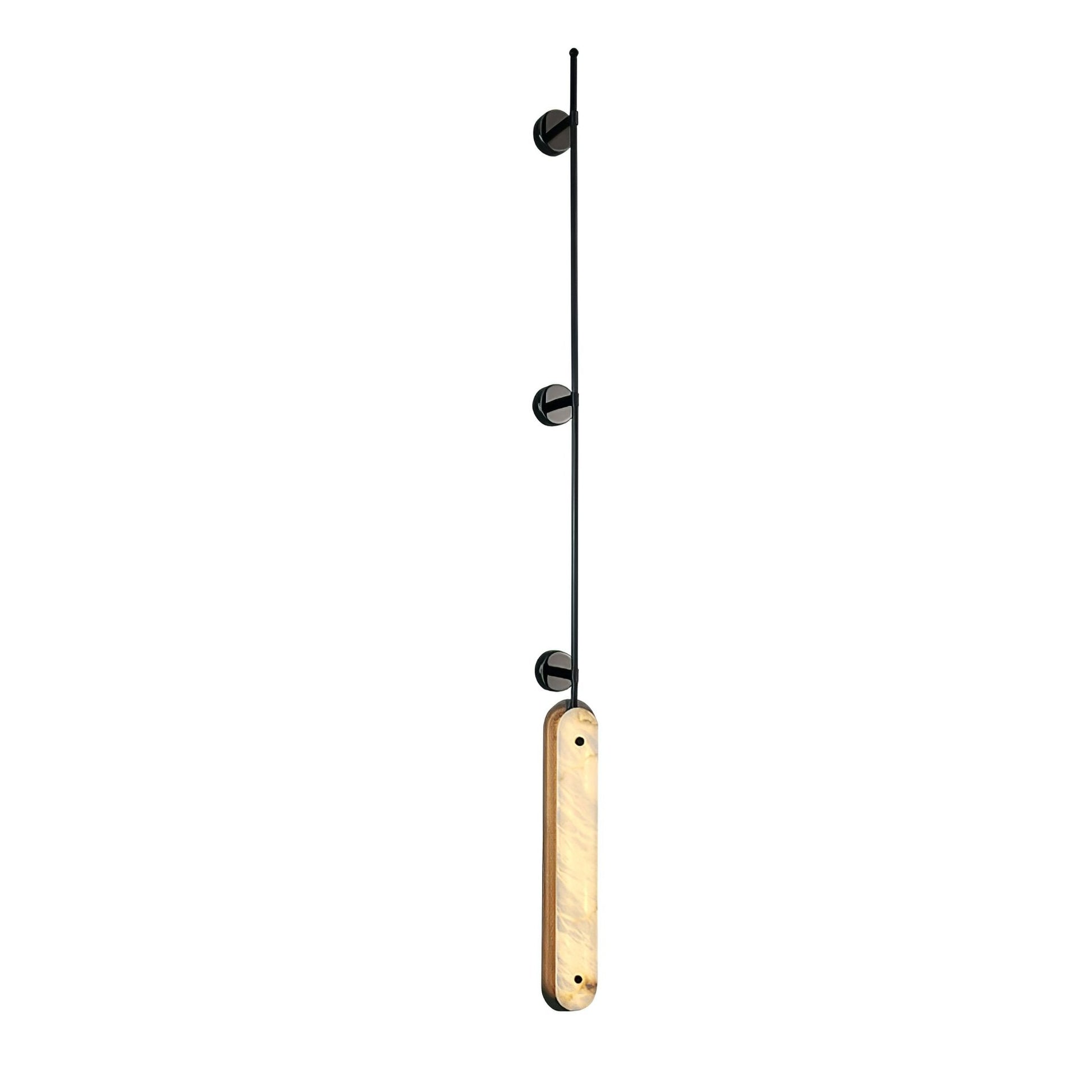 Ilaeir Vertical Alabaster Pendant Light-Neutral Decor
