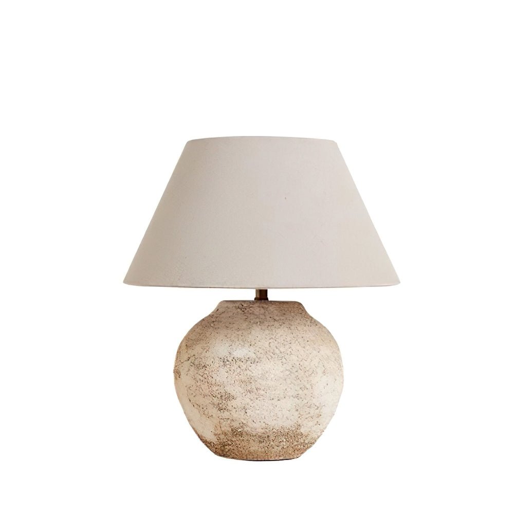 Siv Table Lamp Desert Sand Ceramic Base-Neutral Decor