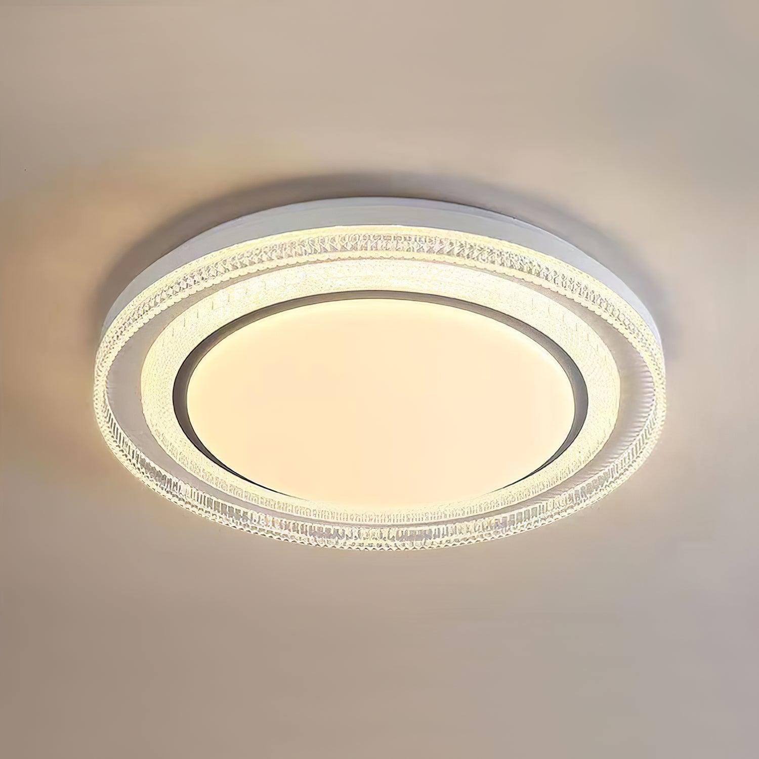Aura Modern Acrylic Ceiling Light-Neutral Decor