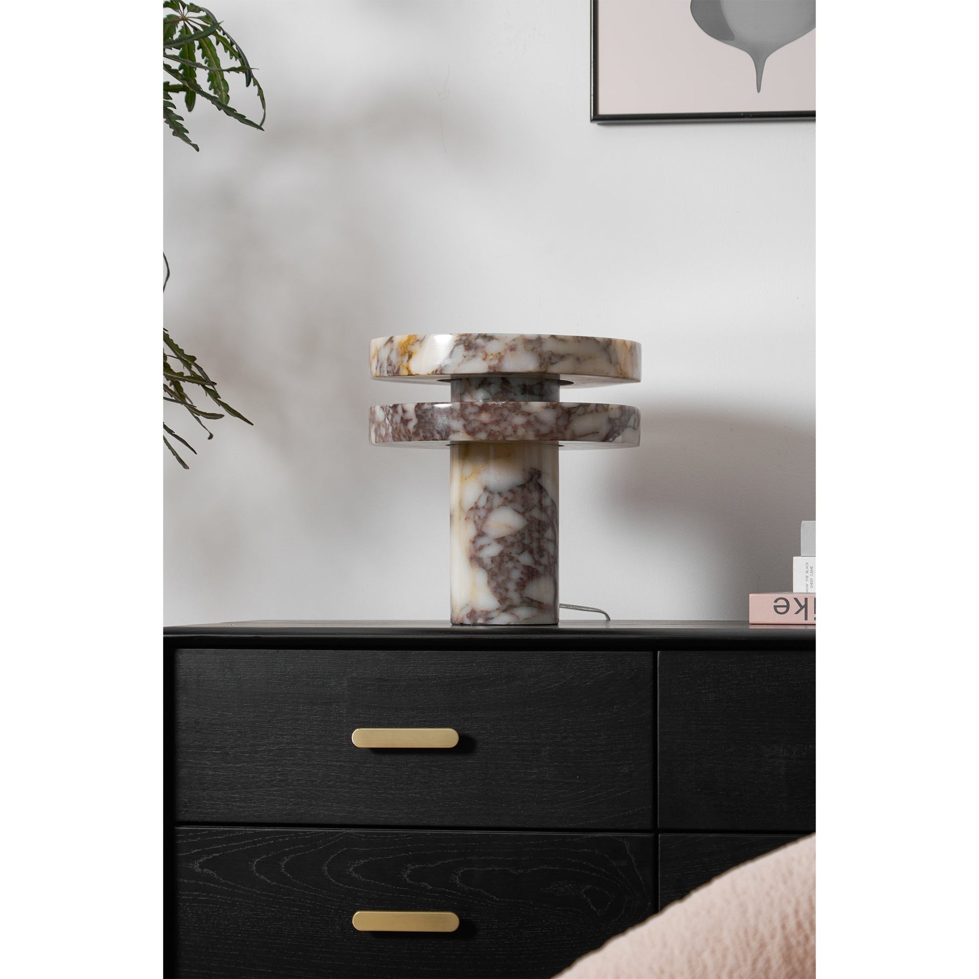 Lume Marble Table Lamp-Neutral Decor