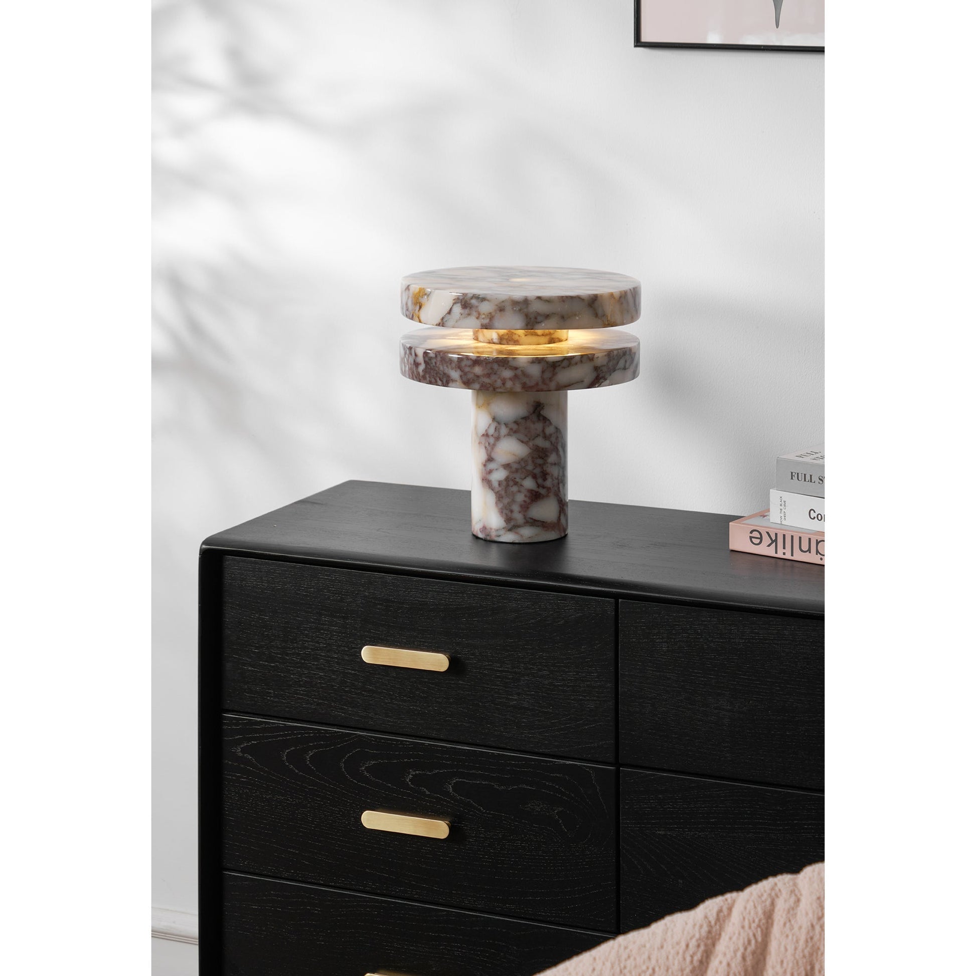 Lume Marble Table Lamp-Neutral Decor